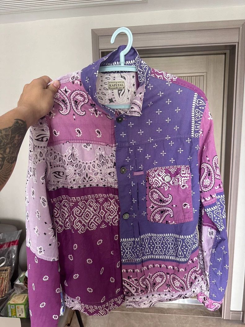 Kapital Kapital Cashew flower shirt jacket 2505-Nextarrow Size US XL / EU 56 / 4 - 2 Thumbnail