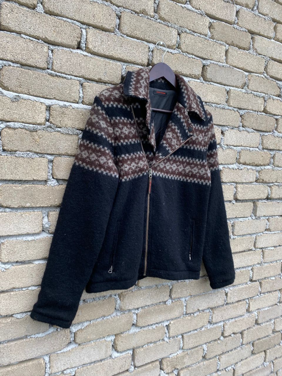 291295=Homme 291295=Homme Wool Jacket Size M / US 6-8 / IT 42-44 - 3 Thumbnail