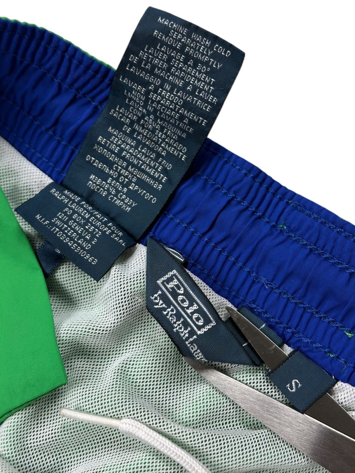 Polo Ralph Lauren Vintage Y2K Polo Ralph Lauren Swim Shorts Size US 30 / EU 46 - 8 Thumbnail