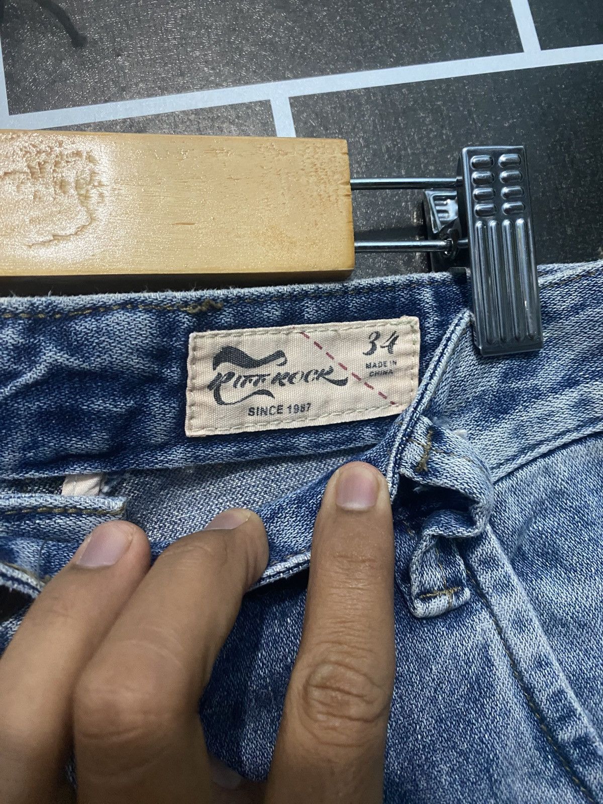 Other Riff rock denim jeans Size US 34 / EU 50 - 6 Thumbnail
