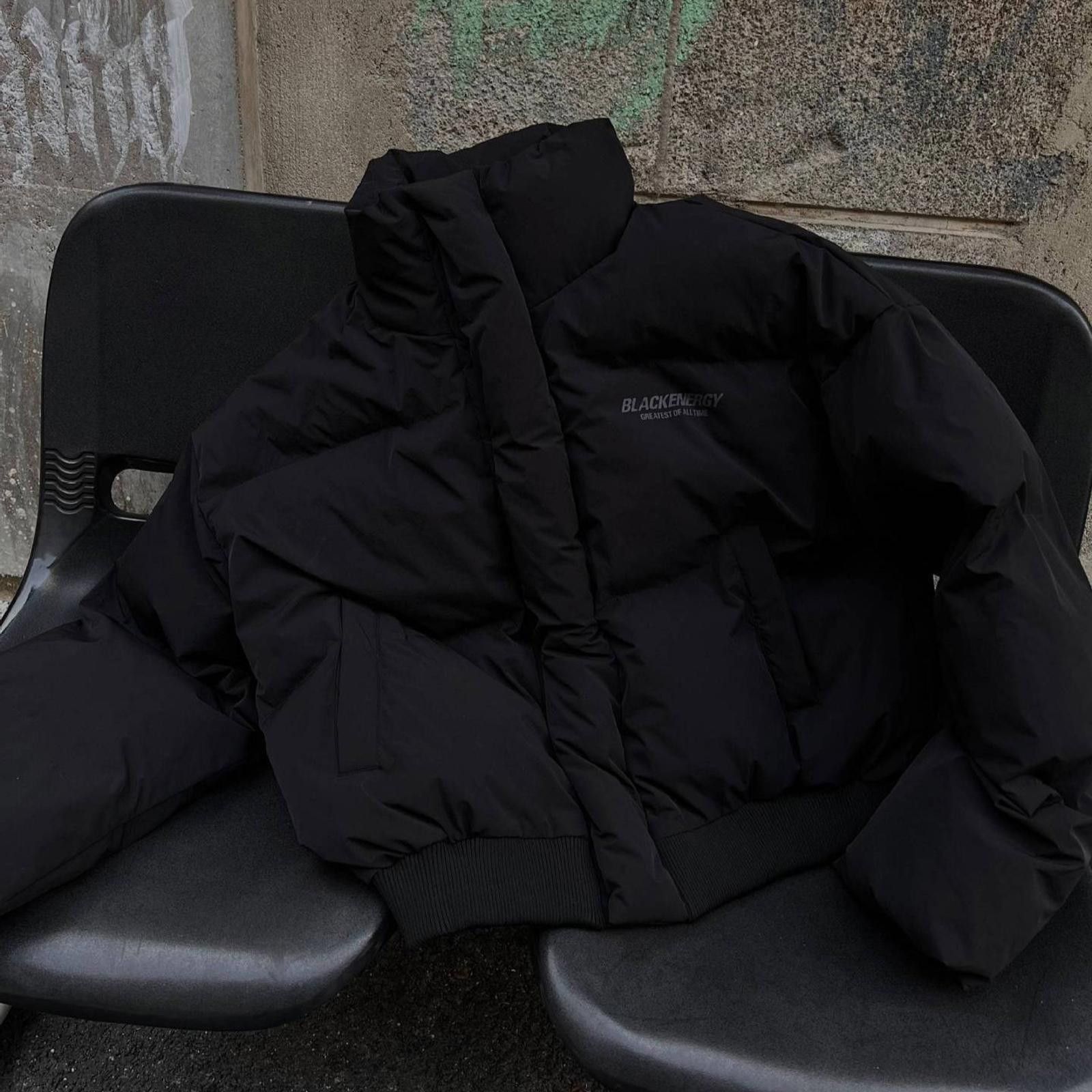 Japanese Brand Cropped Puffer Jackets, Oversized Fit Size US M / EU 48-50 / 2 - 3 Thumbnail