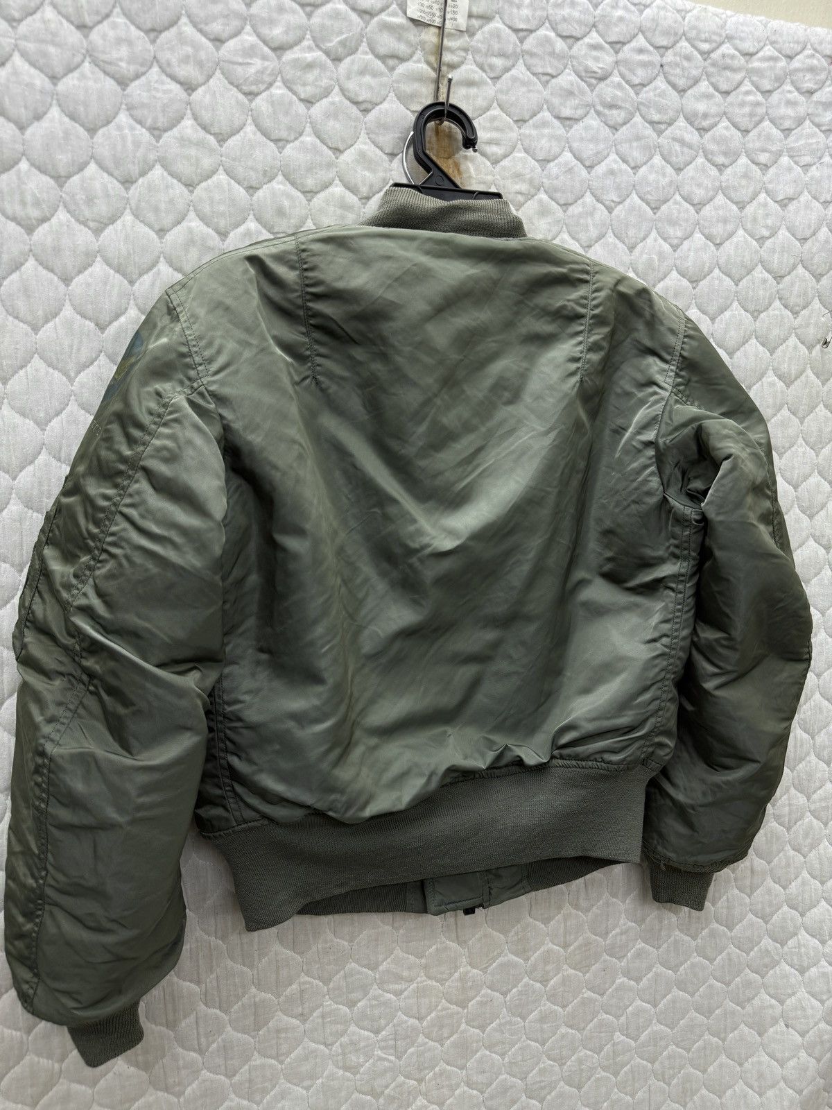 Alpha Industries 🔥🔥🔥ARCHIVE VINTAGE ALPHA INDUSTRIES BOMBER JACKET Size US L / EU 52-54 / 3 - 6 Thumbnail