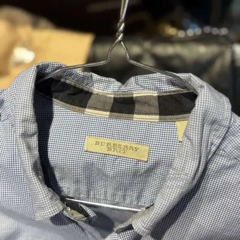 Burberry Burberry Blue Cotton Long Sleeve Shirt. Size US S / EU 44-46 / 1 - 4 Thumbnail
