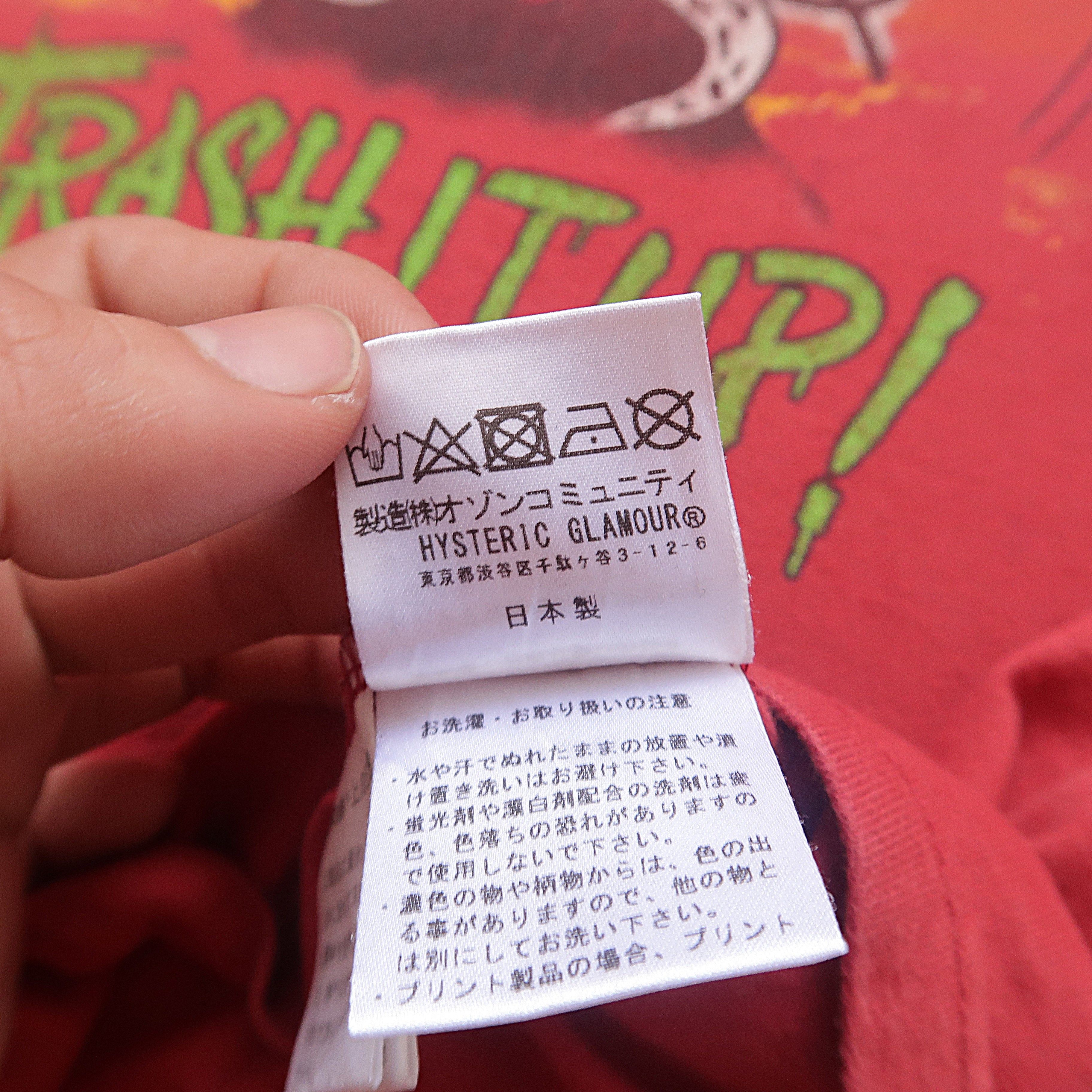 Hysteric Glamour 1990s Hysteric Glamour Devil Hysteric Bear T-Shirt Size US M / EU 48-50 / 2 - 13 Thumbnail