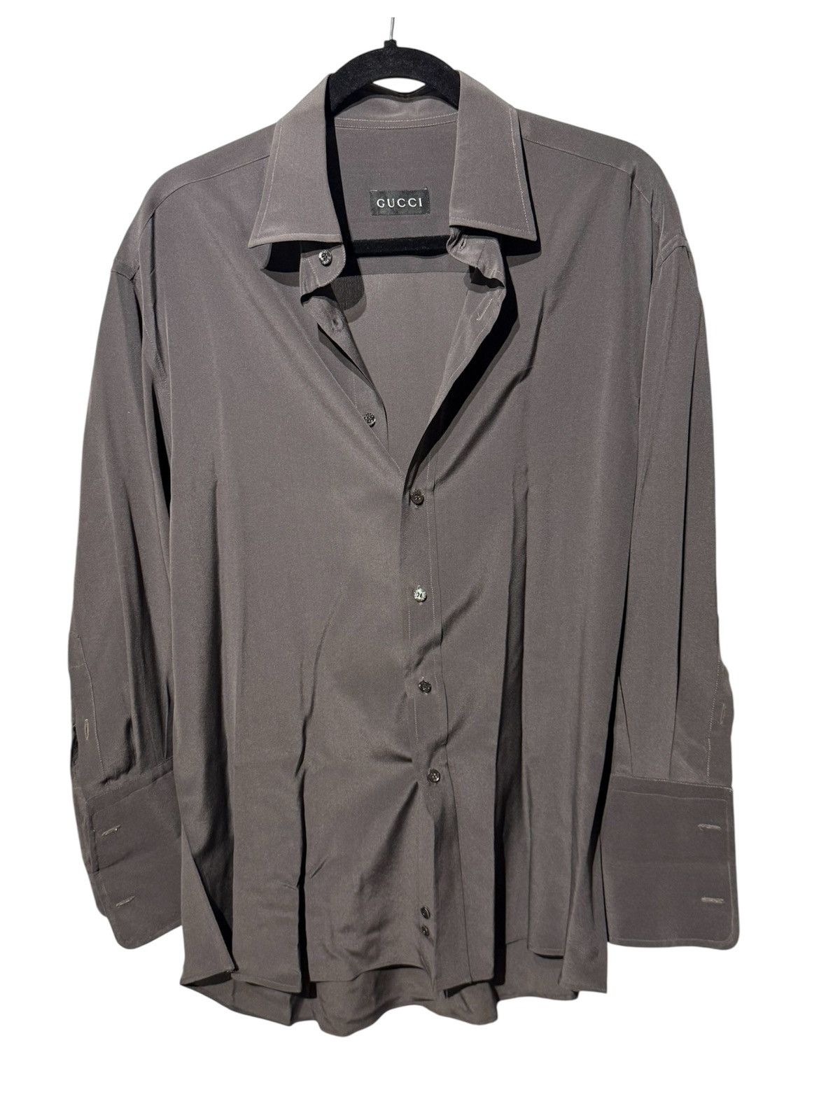 Gucci Gucci by Tom Ford SS 1997 Runway Knit Button Up Shirt | Grailed