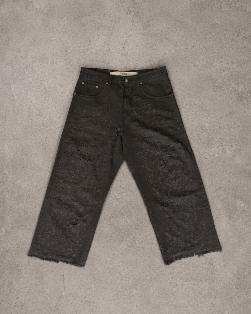 Maison Margiela Distressed Shotgun Denim Size US 28 / EU 44 - 1 Thumbnail