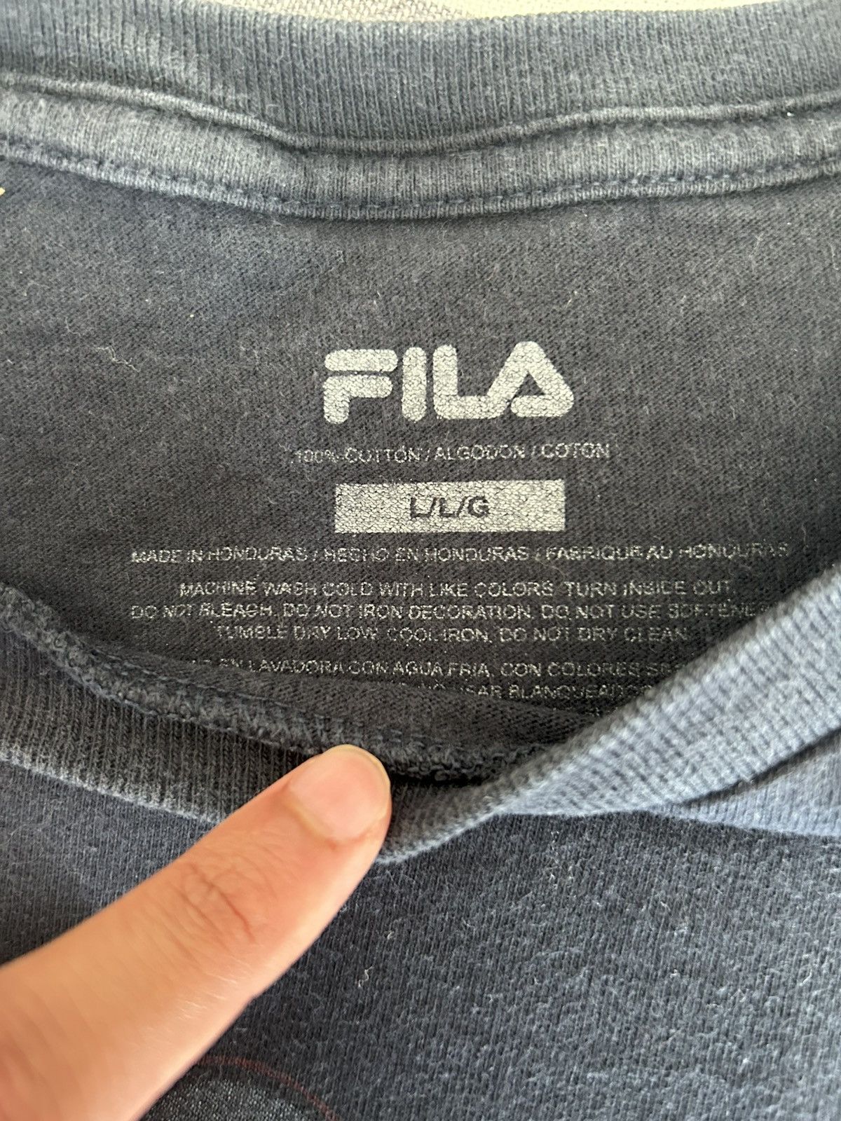 Fila Vintage Fila “Golf Adventure” Graphic Tee – Navy Size US L / EU 52-54 / 3 - 4 Thumbnail