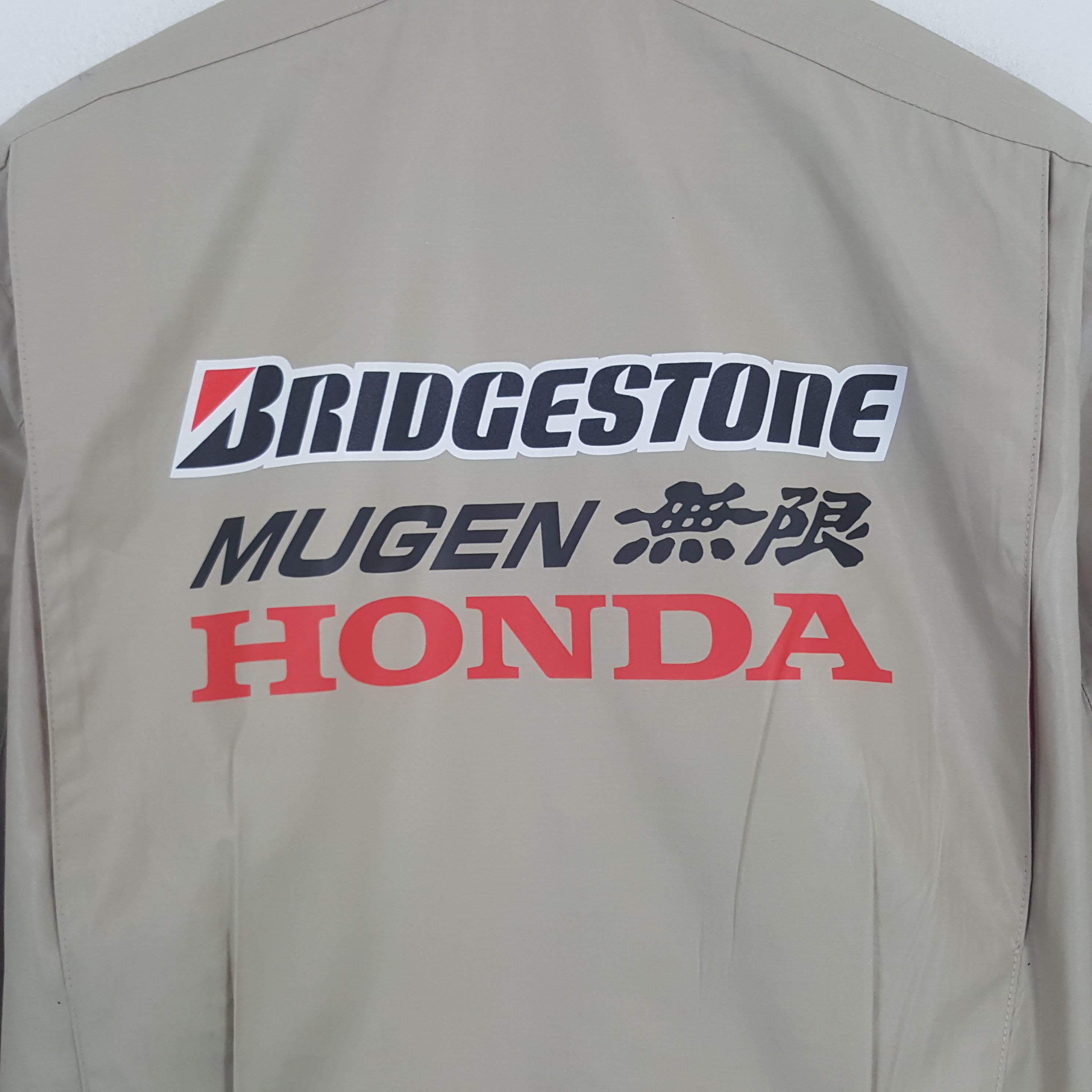 Honda × Vintage Vintage Bridgestone x Custom Mugen Honda Worker Jacket Size US M / EU 48-50 / 2 - 2 Thumbnail