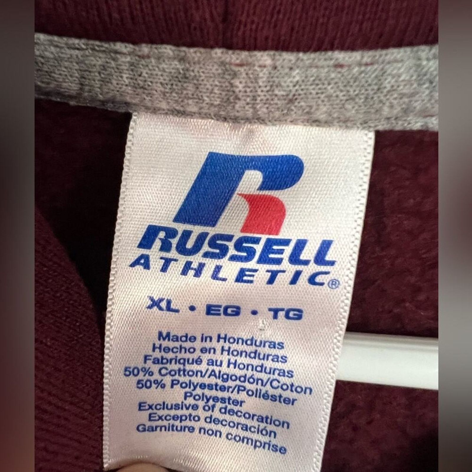 Russell Athletic Missouri State University Adult XL Bears Hoodie Embroidered Size US XL / EU 56 / 4 - 7 Thumbnail