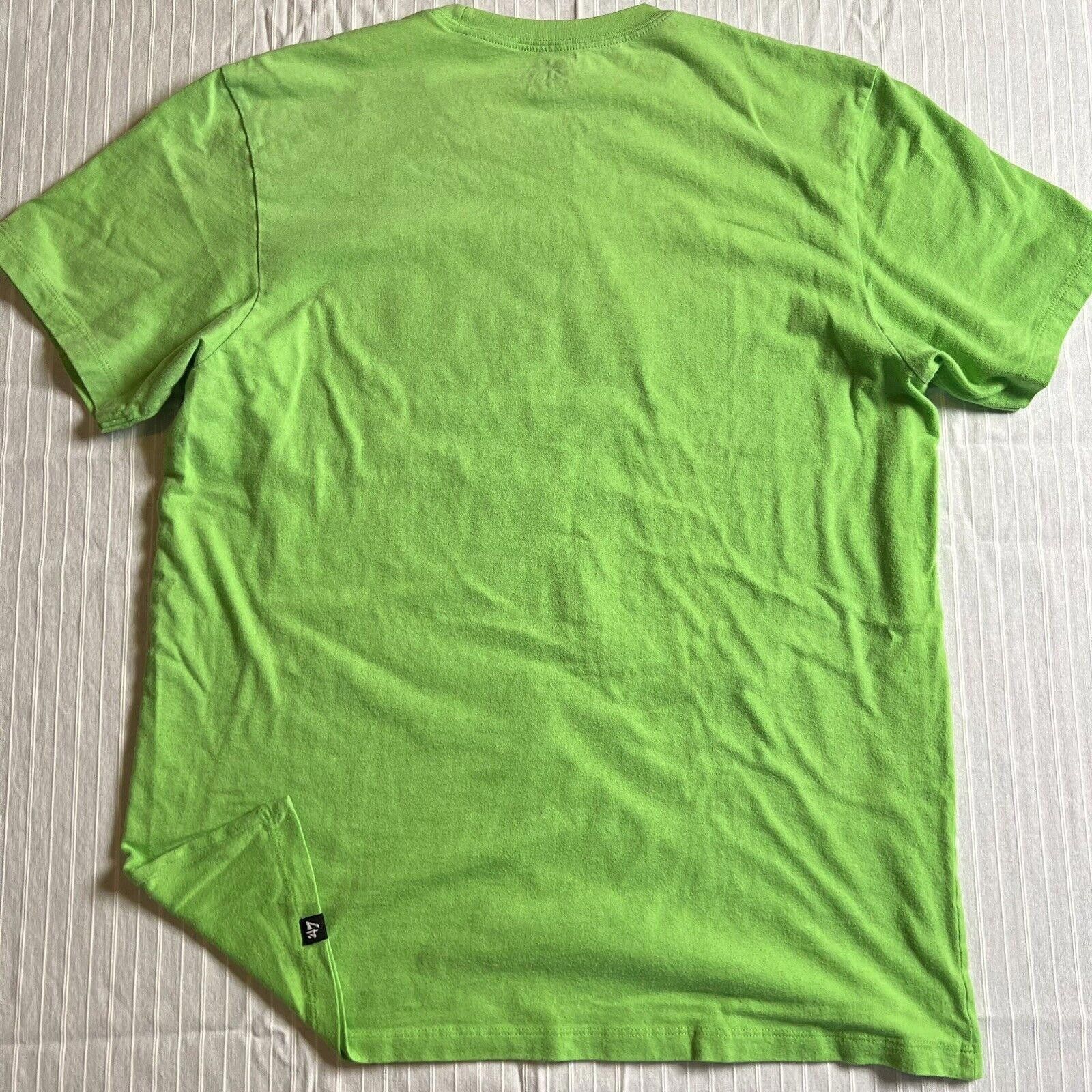 Designer '47 Seattle Seahawks Logo T-Shirt Mens M Neon Green NFL Size US M / EU 48-50 / 2 - 6 Thumbnail