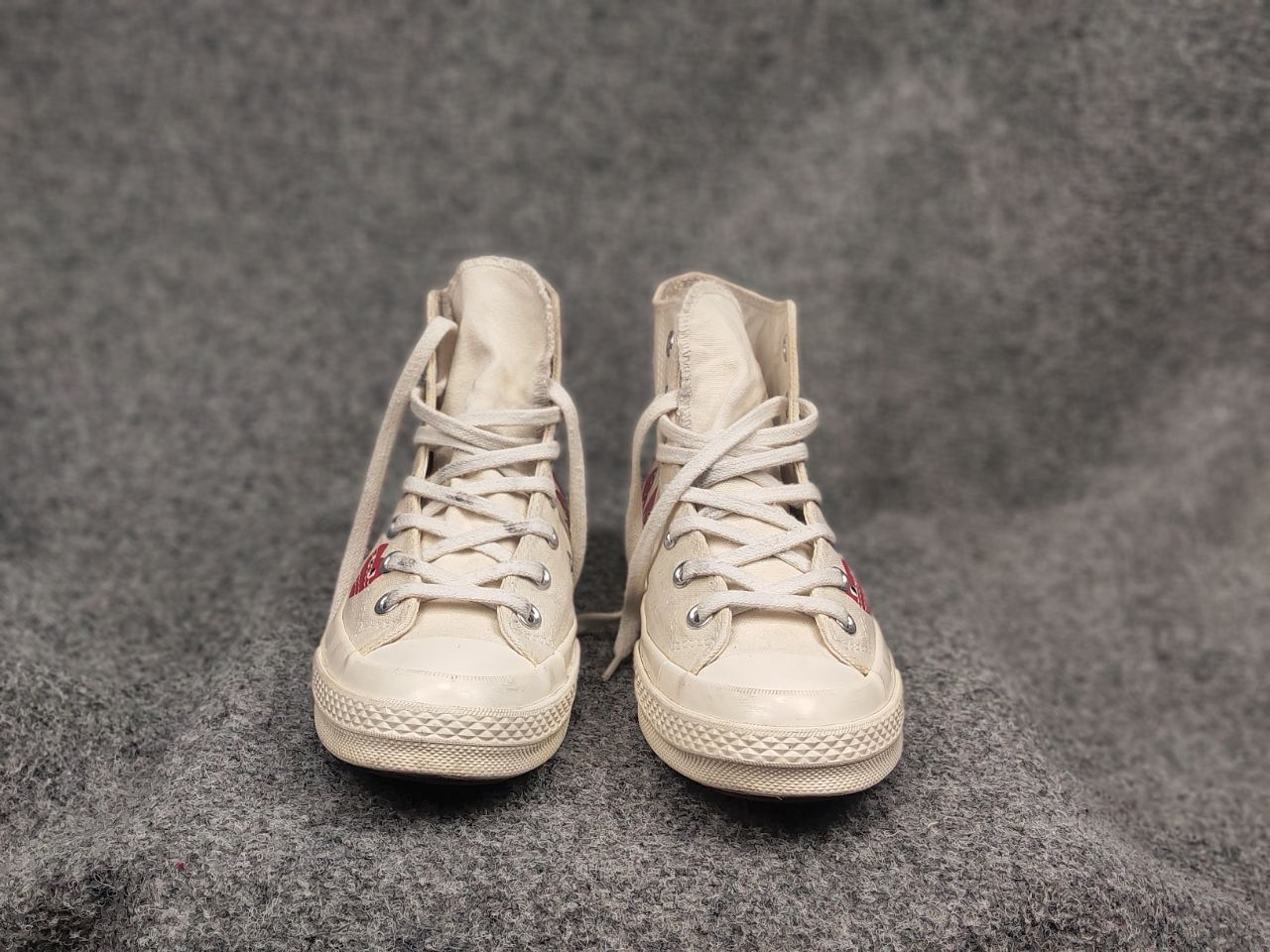 Comme des Garcons PLAY Comme de garcon play converse All Star High Top Sneakers Size US 6 / EU 39 - 8 Thumbnail