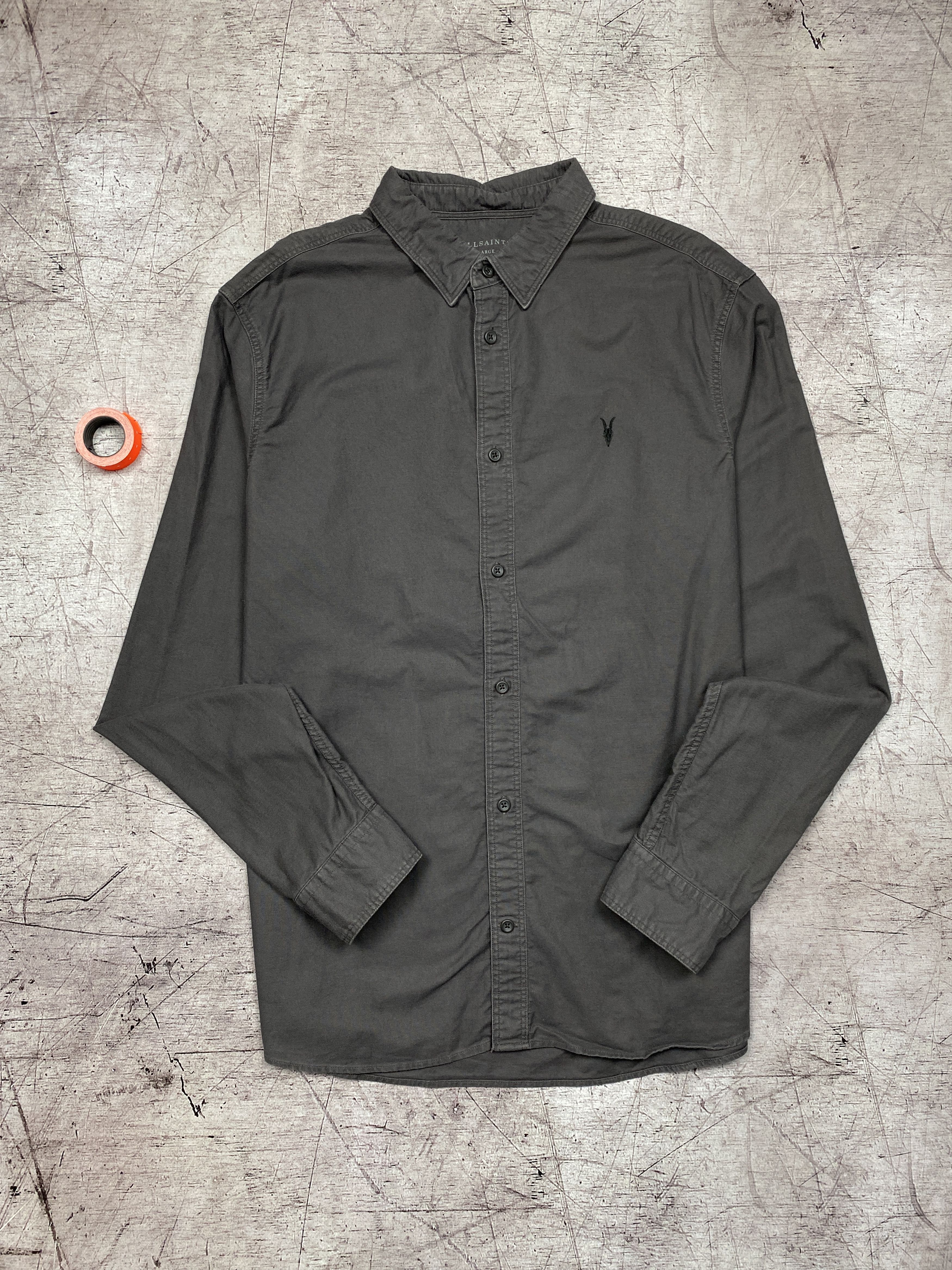 Allsaints × Vintage Allsaints Vintage Mens Hungtingdon Long Sleeve Shirt Size US L / EU 52-54 / 3 - 1 Thumbnail