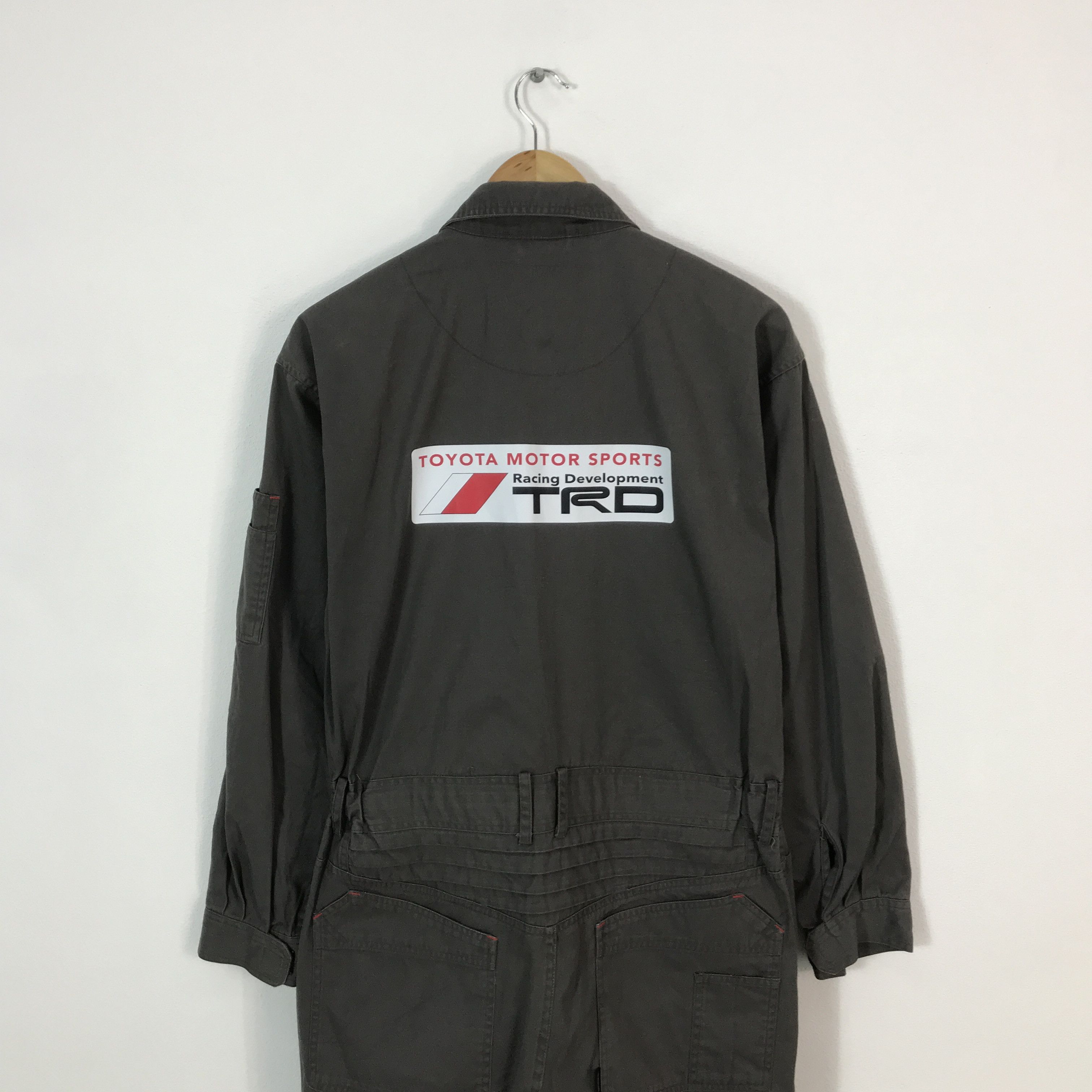 Japanese Brand Vtg Toyota Trd racing Motorsport coverall jacket Size US L / EU 52-54 / 3 - 5 Thumbnail