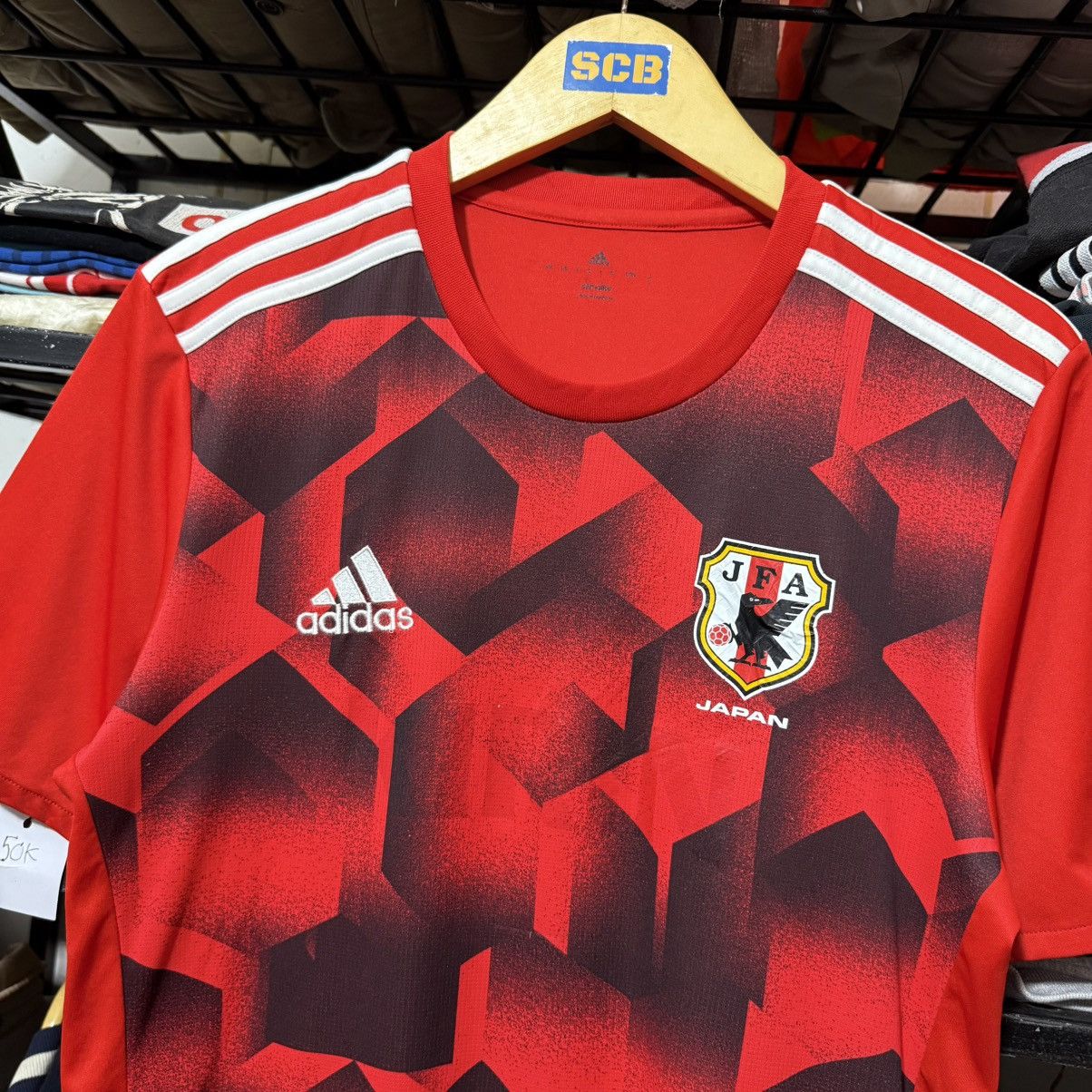 Adidas Adidas japan prematch & training 2017 jersey Size US S / EU 44-46 / 1 - 2 Thumbnail