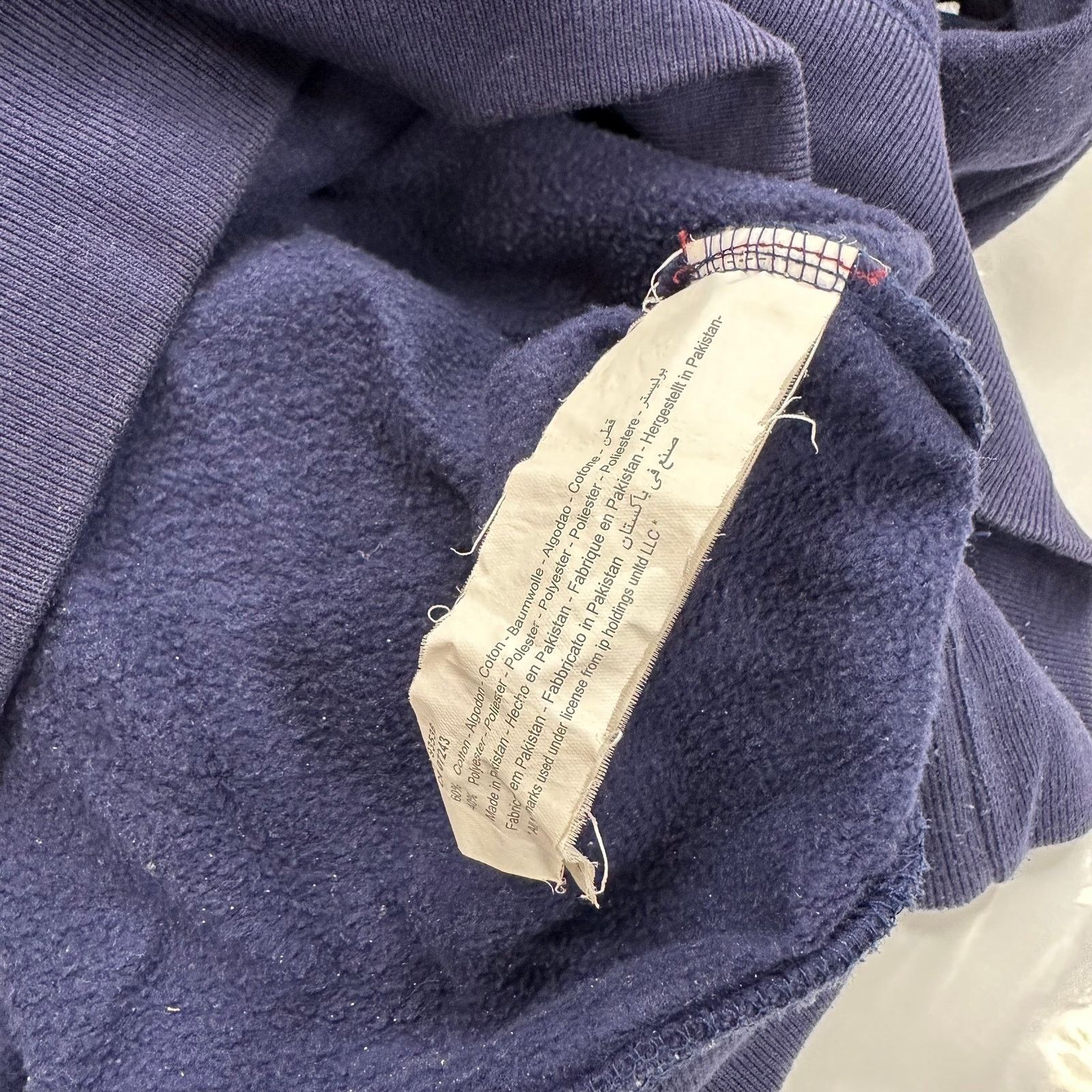 Alife Alife New York Polo Navy Hoodie Sweater Size Large L B20 Size US L / EU 52-54 / 3 - 7 Thumbnail