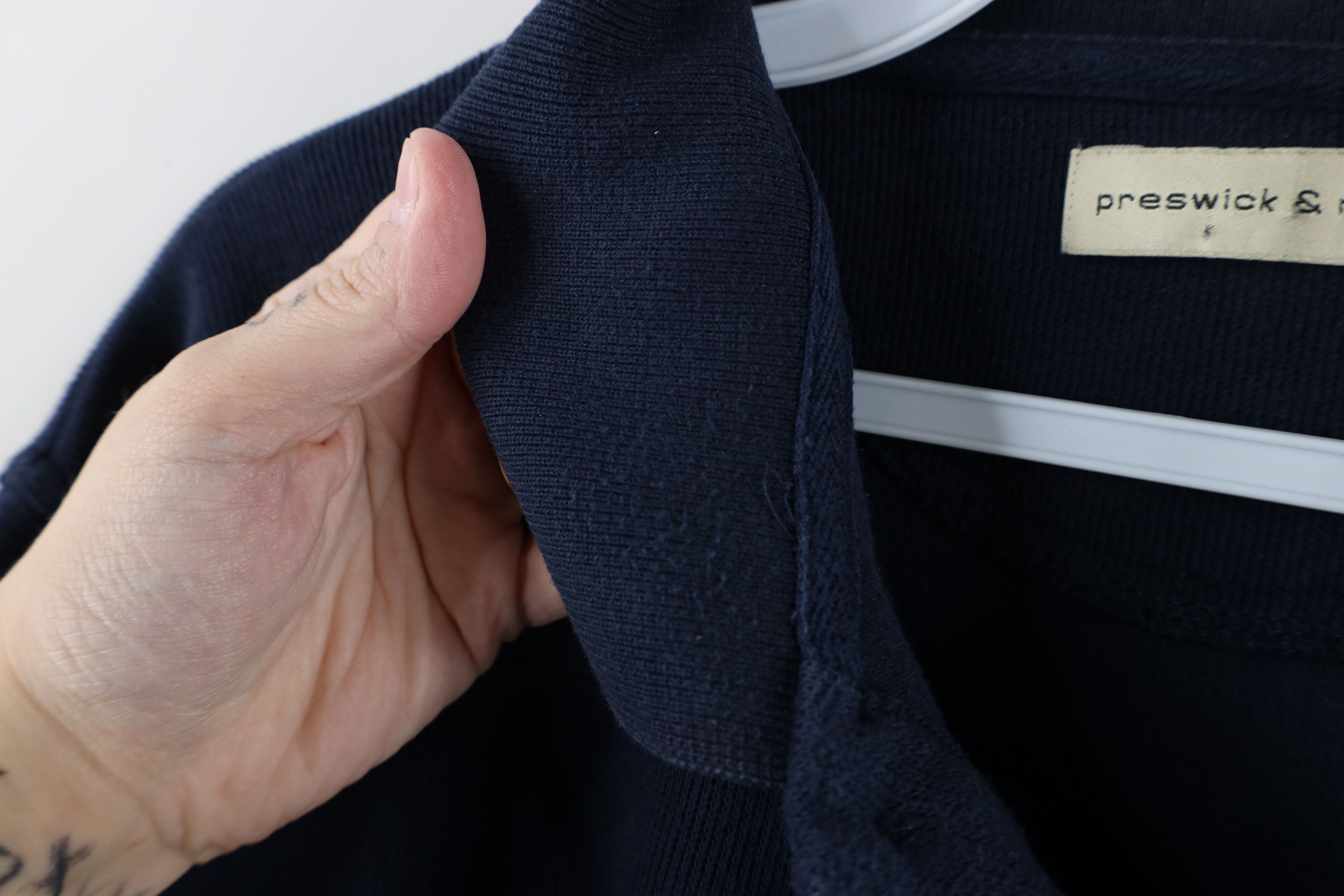 Vintage Vintage 90s Streetwear Long Sleeve Rugby Polo Shirt Blue Size US XL / EU 56 / 4 - 10 Thumbnail