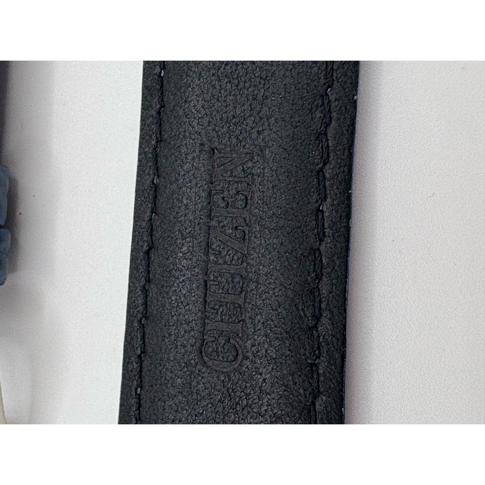 Citizen New 20mm Citizen Blue Shark-Grain Genuine Leather Watch Band Size ONE SIZE - 5 Thumbnail