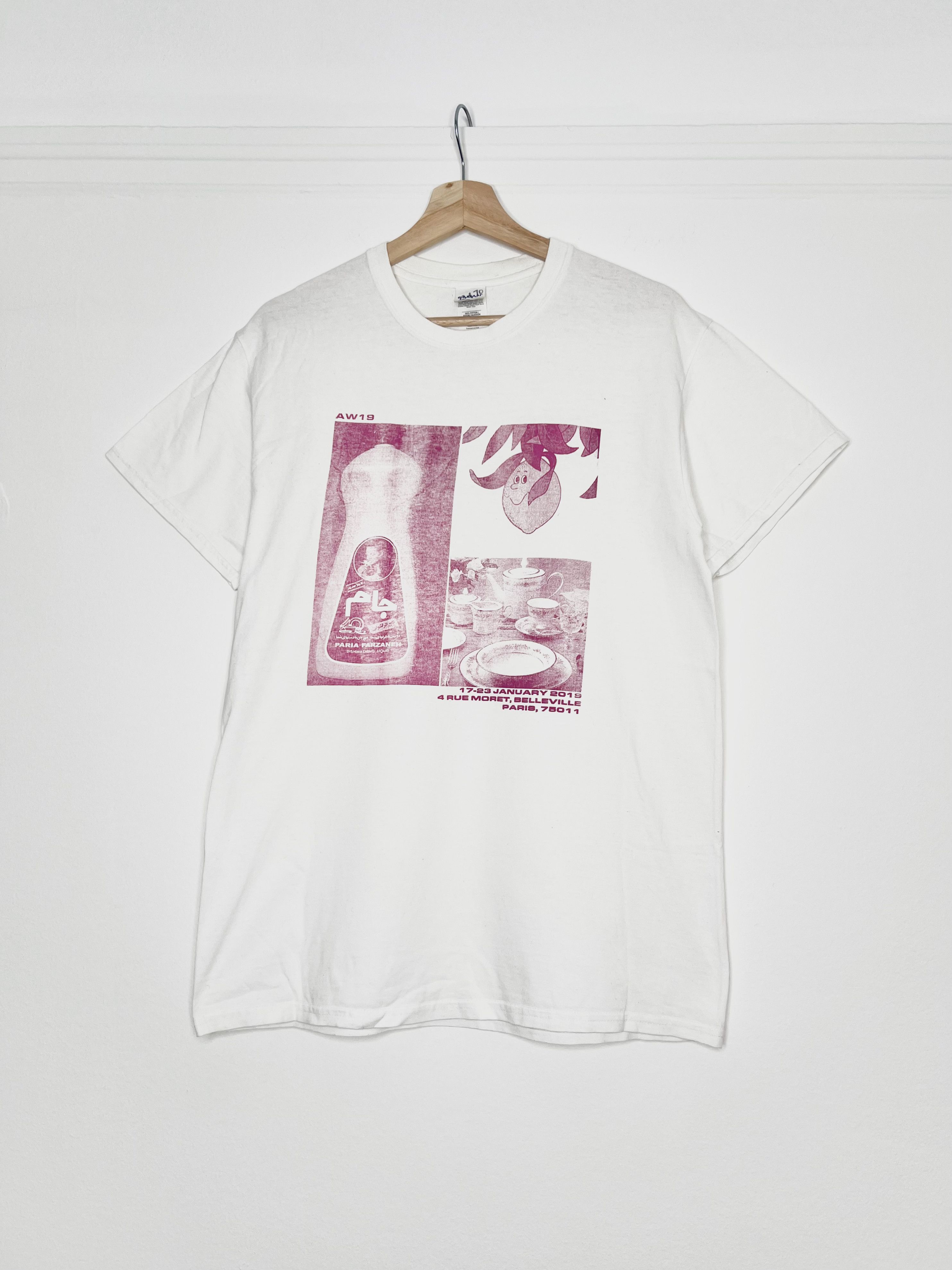 Paria Farzaneh Paria Farzaneh AW19 Tee White Size M Size US M / EU 48-50 / 2 - 1 Thumbnail