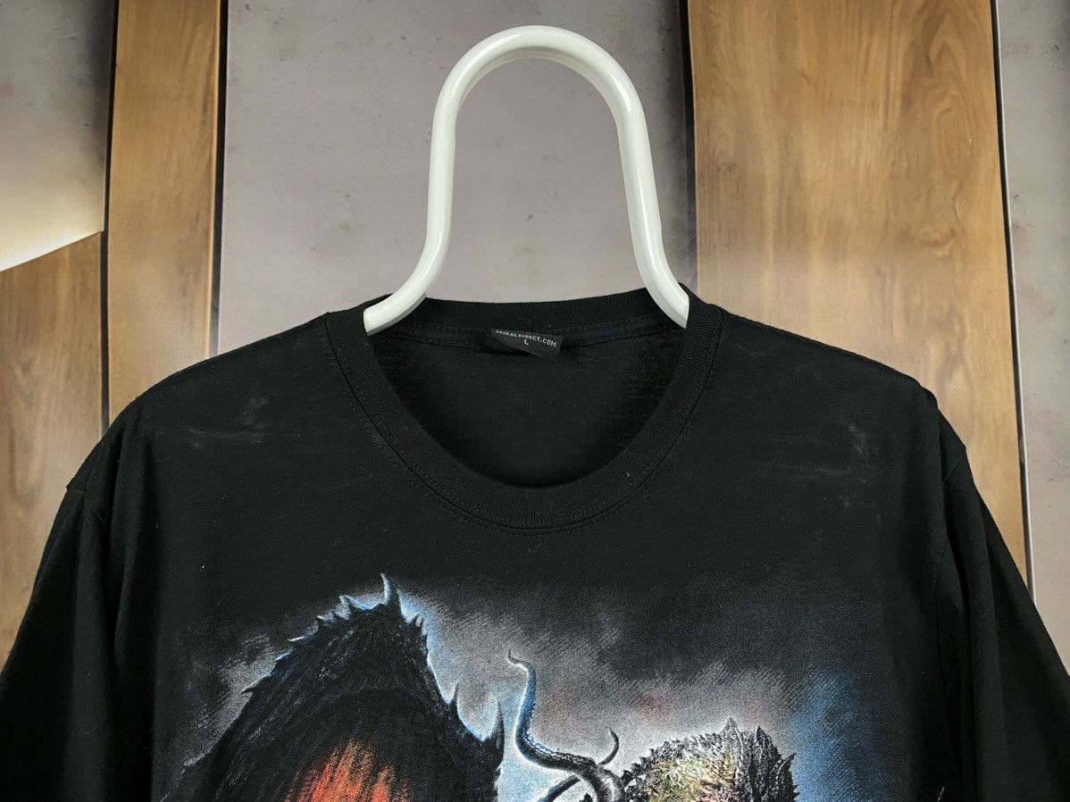 Vintage 👾Vintage T-Shirt Spiral Water Monsters Kraken VTG Tee👾 Size US L / EU 52-54 / 3 - 6 Thumbnail