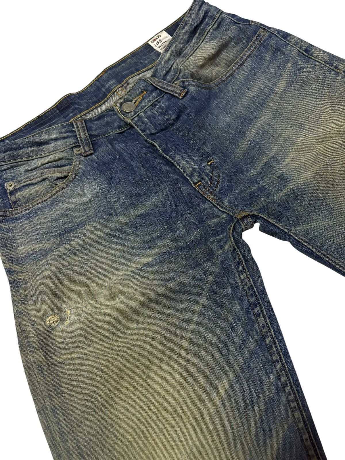 Japanese Brand Vtg Bobson Japan Mud Washed Distressed Jeans Size US 28 / EU 44 - 4 Thumbnail
