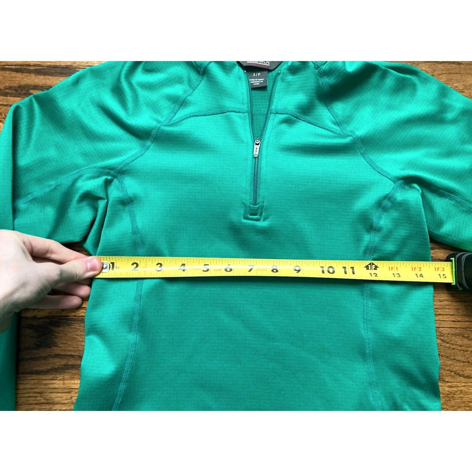 Outdoor Research Outdoor Research Jacket Womens Small Green Radiant LT 1/4 Zip Waffle Fleece Size S / US 4 / IT 40 - 6 Thumbnail