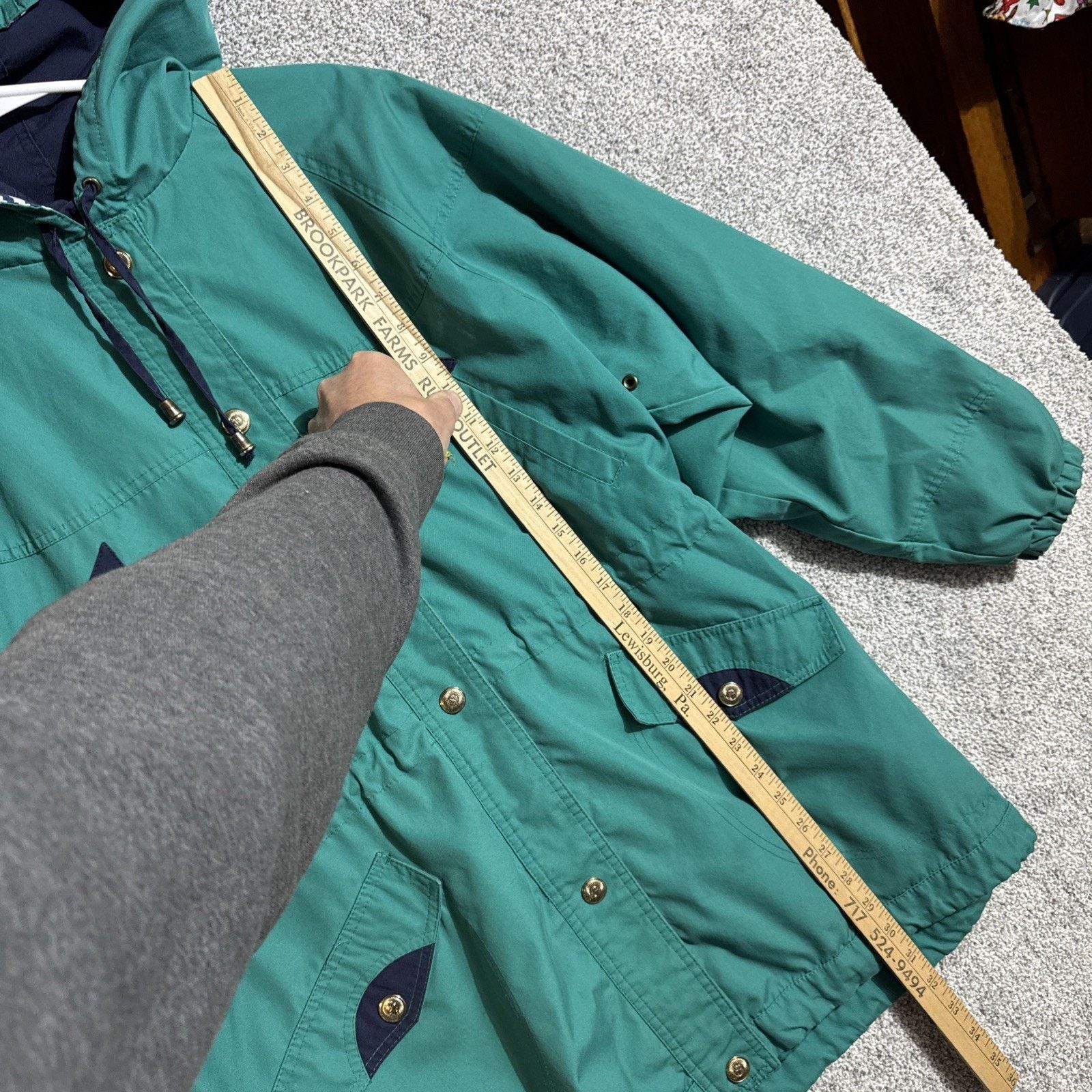 Basic Editions Vintage 90s Y2K Windbreaker Jacket Womens L Gorpcore Utility Size L / US 10 / IT 46 - 2 Thumbnail
