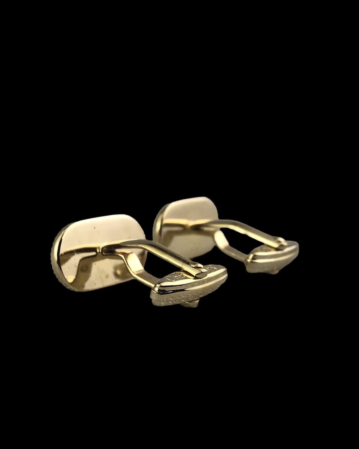 Christian Dior Monsieur VINTAGE CHRISTIAN DIOR STRIPED ENAMEL CUFFLINKS 🇩🇪 Size ONE SIZE - 6 Thumbnail
