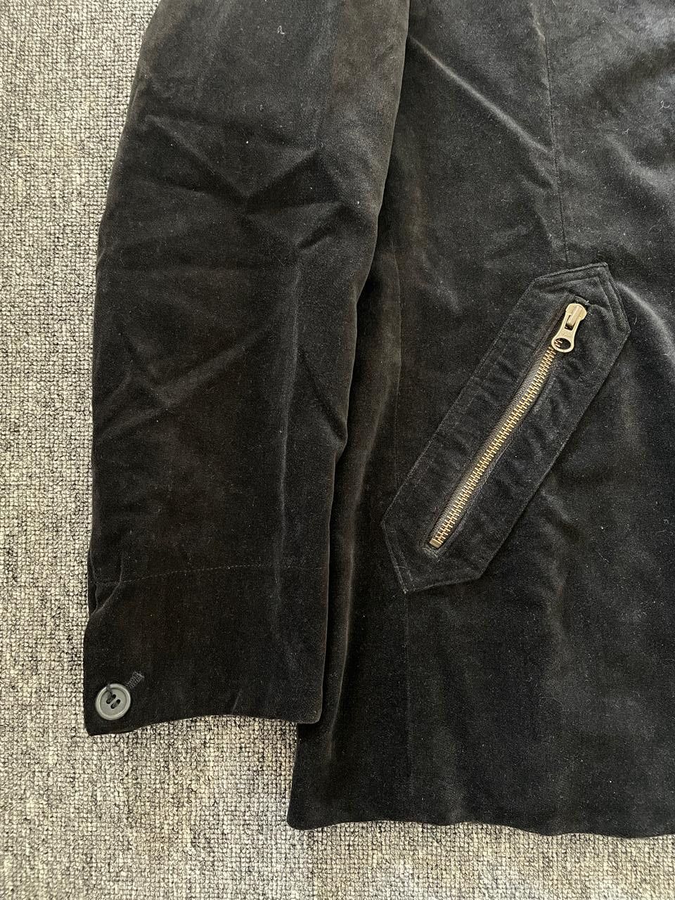 PPFM ARCHIVAL PPFM Vintage Velvet Blazer Jacket Zipper Pocket Size US S / EU 44-46 / 1 - 5 Thumbnail