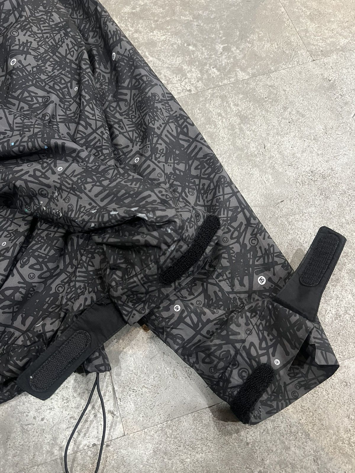 Stussy 2000s Archival Stussy Shawn All Over Print Hodded Jacket y2k Size US L / EU 52-54 / 3 - 8 Thumbnail
