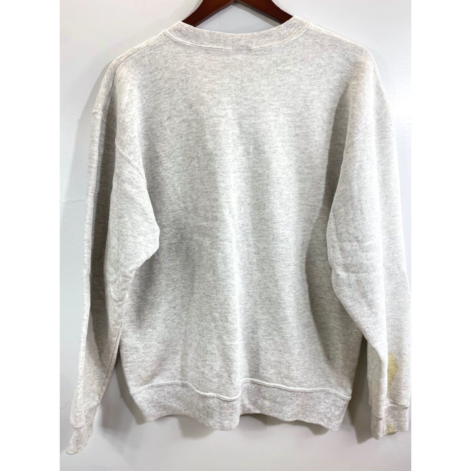 Vintage VINTAGE Oneita Sweater Size L Gray Sweater My Favorite Things Have Wings 1990s Cotton Sportswear/Beach Size US L / EU 52-54 / 3 - 3 Thumbnail