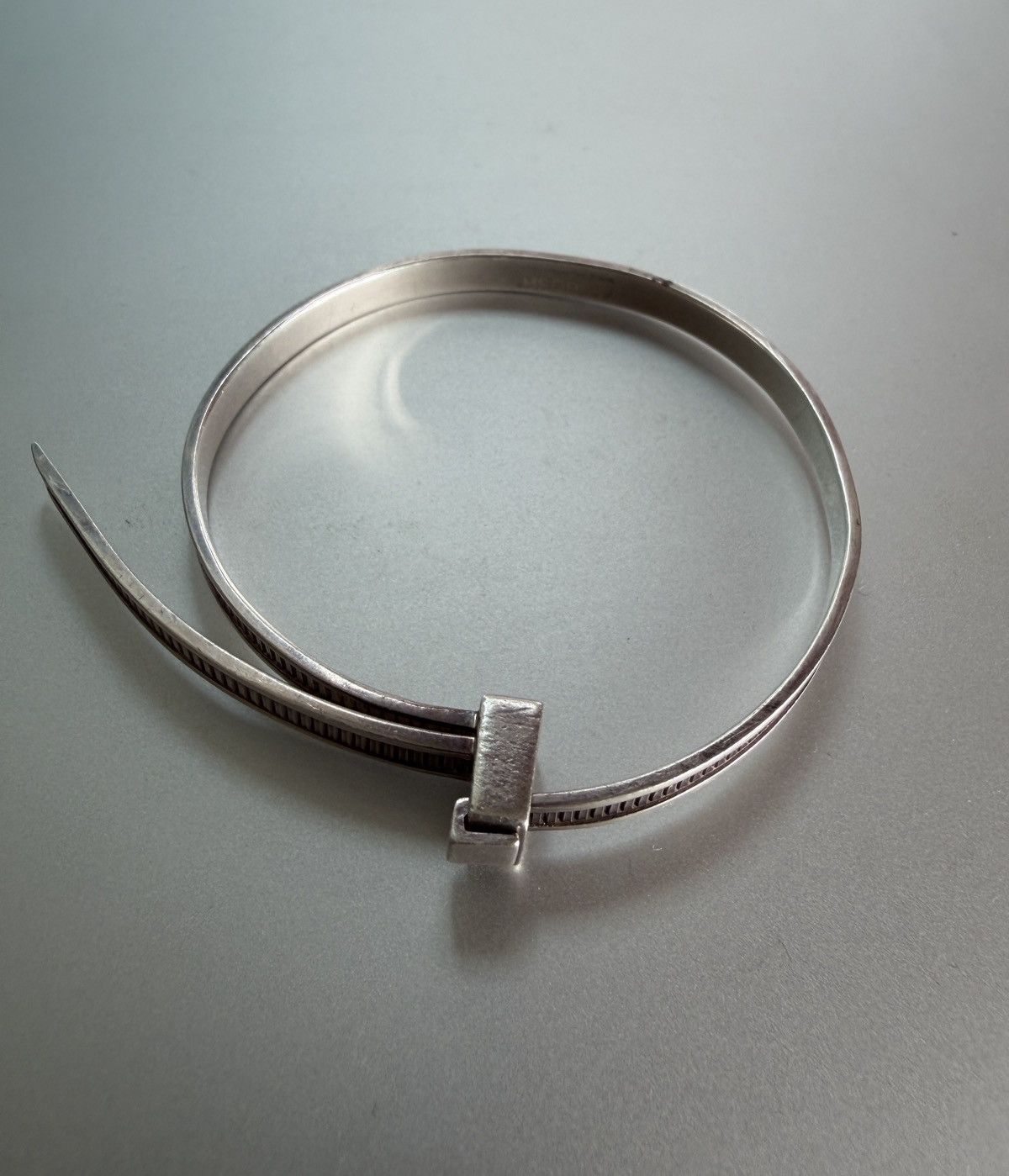 Ambush Design AMBUSH Zip Tie sterling 18silver Bracelet .925 Size ONE SIZE - 2 Thumbnail