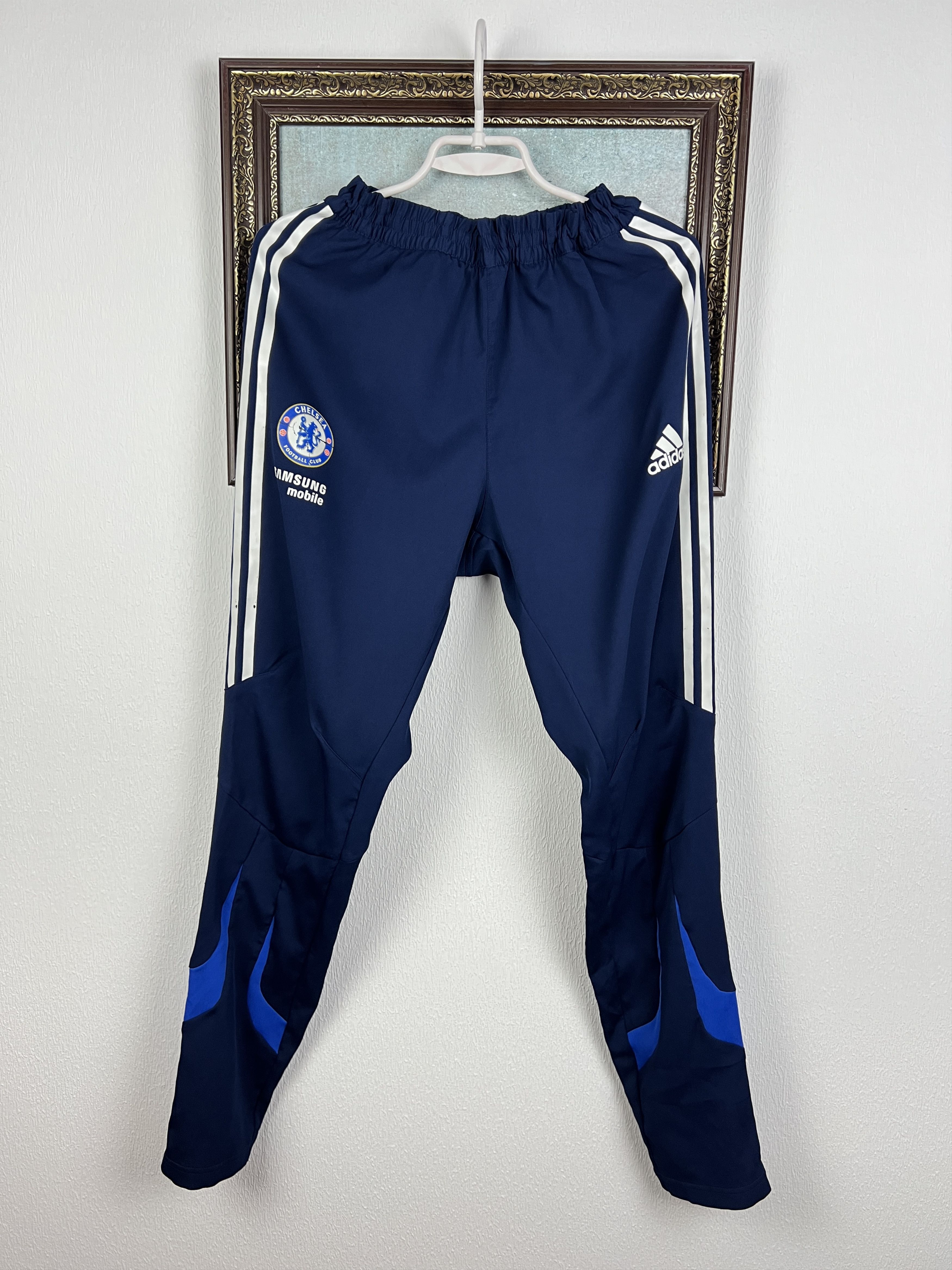 Adidas Vintage Chelsea Football Track Pants Soccer Sweatpants Rare Size US 32 / EU 48 - 1 Thumbnail