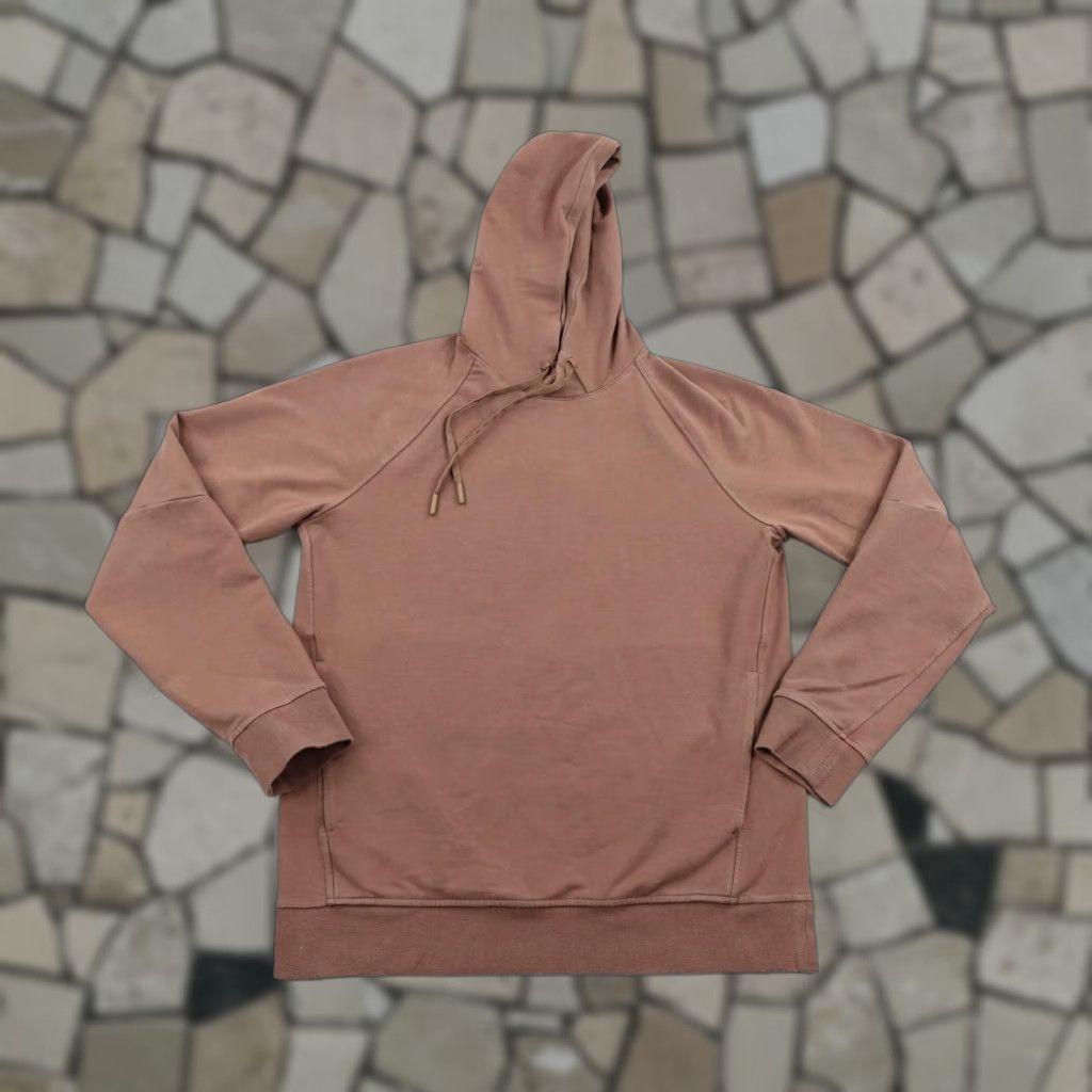 Lululemon Lululemon Hoodie Mens S Burnt Caramel Brown City Sweat Pullover Sweatshirt French Terry Outdoor Sports Size US S / EU 44-46 / 1 - 1 Thumbnail