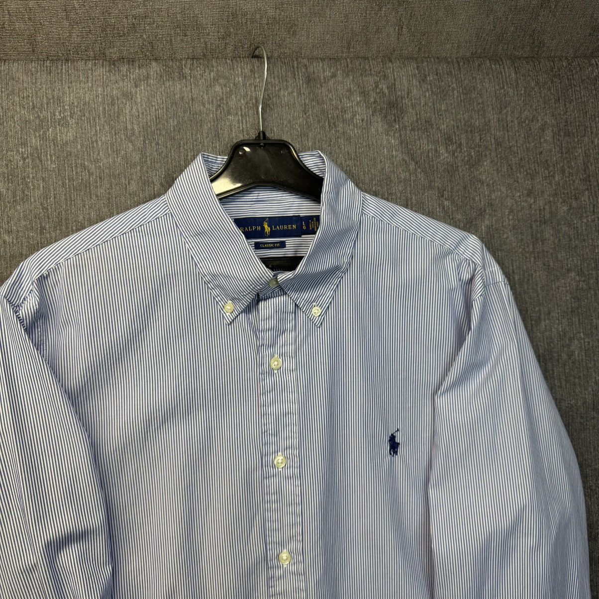 Polo Ralph Lauren Polo Ralph Lauren stripe Shirt old money style Size US L / EU 52-54 / 3 - 2 Thumbnail