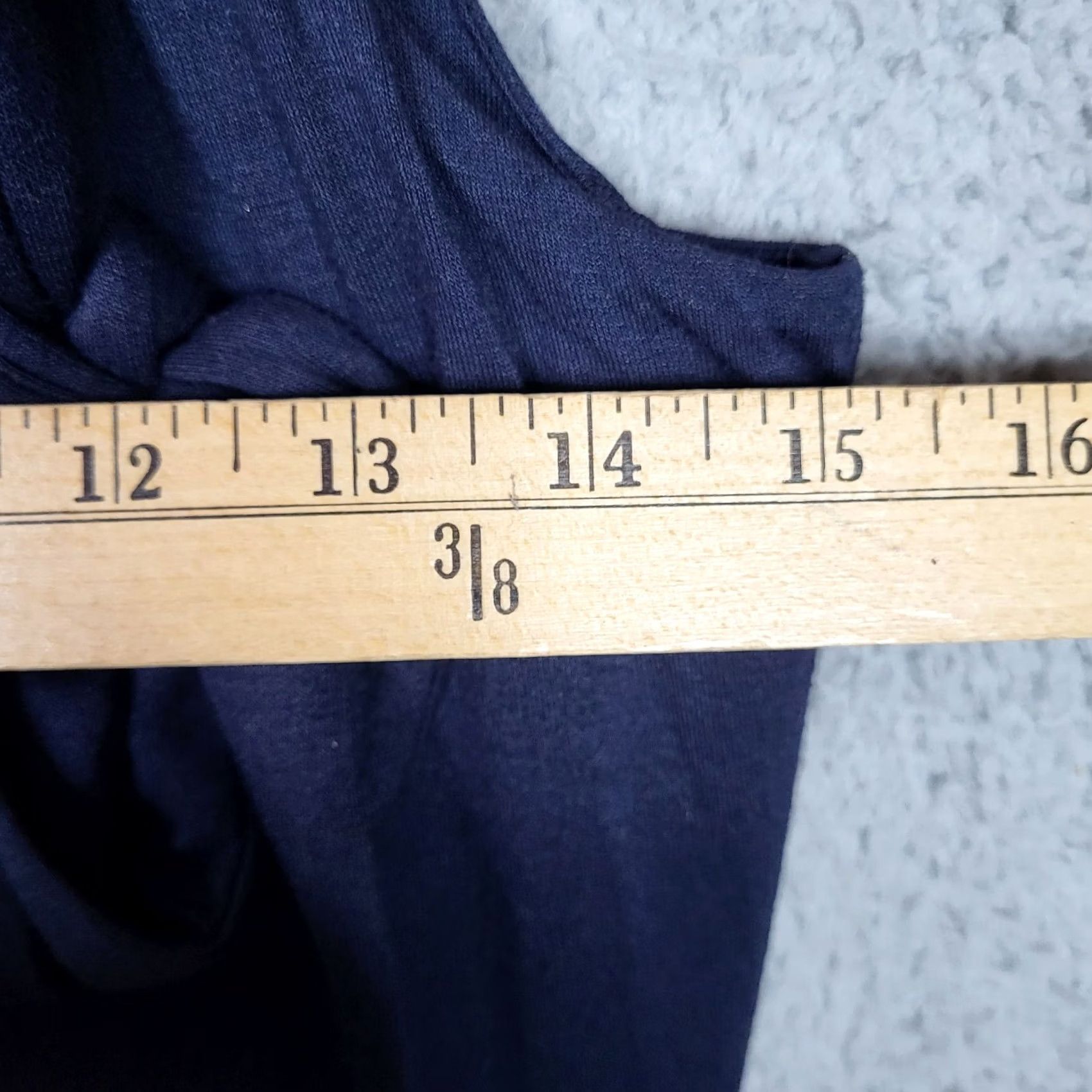 Vintage Ann Taylor Women’s navy blue One Shoulder Tie dress S NEW Size S / US 4 / IT 40 - 7 Thumbnail