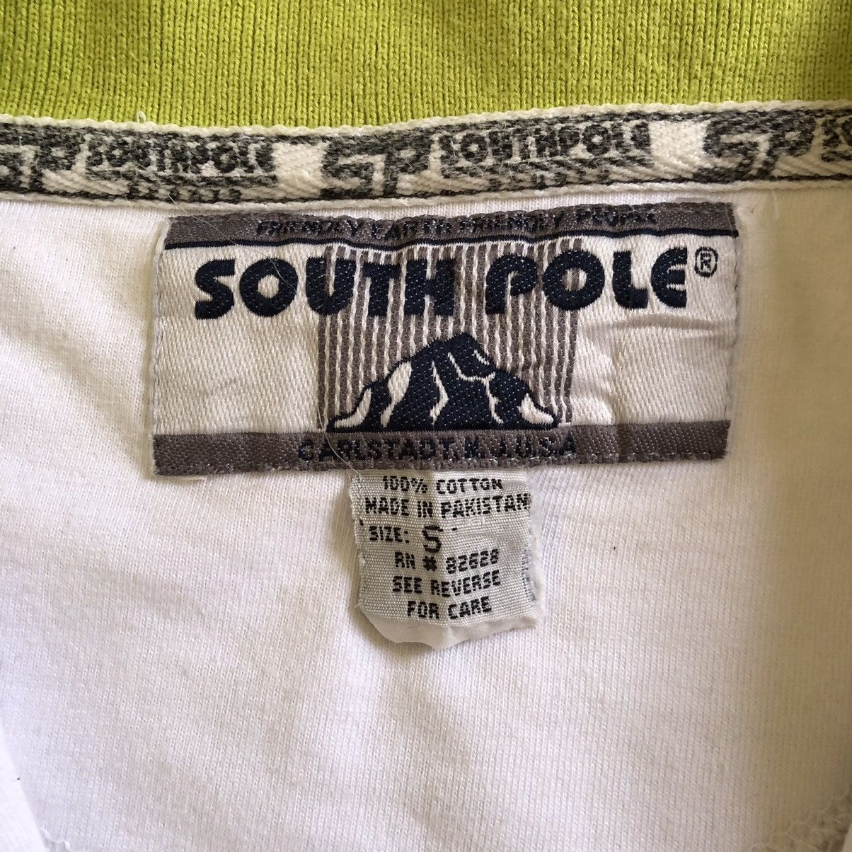 Southpole SOUTHPOLE Rare Design Half Zipper Collar Shirt Size US S / EU 44-46 / 1 - 8 Thumbnail