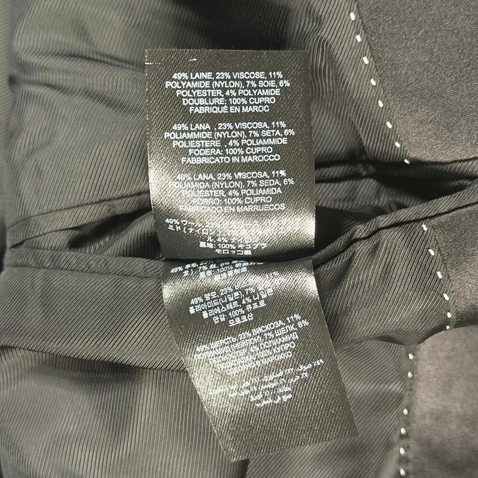 Dries Van Noten Dries Van Noten Glitter Tuxedo Suit Size 48R - 10 Thumbnail