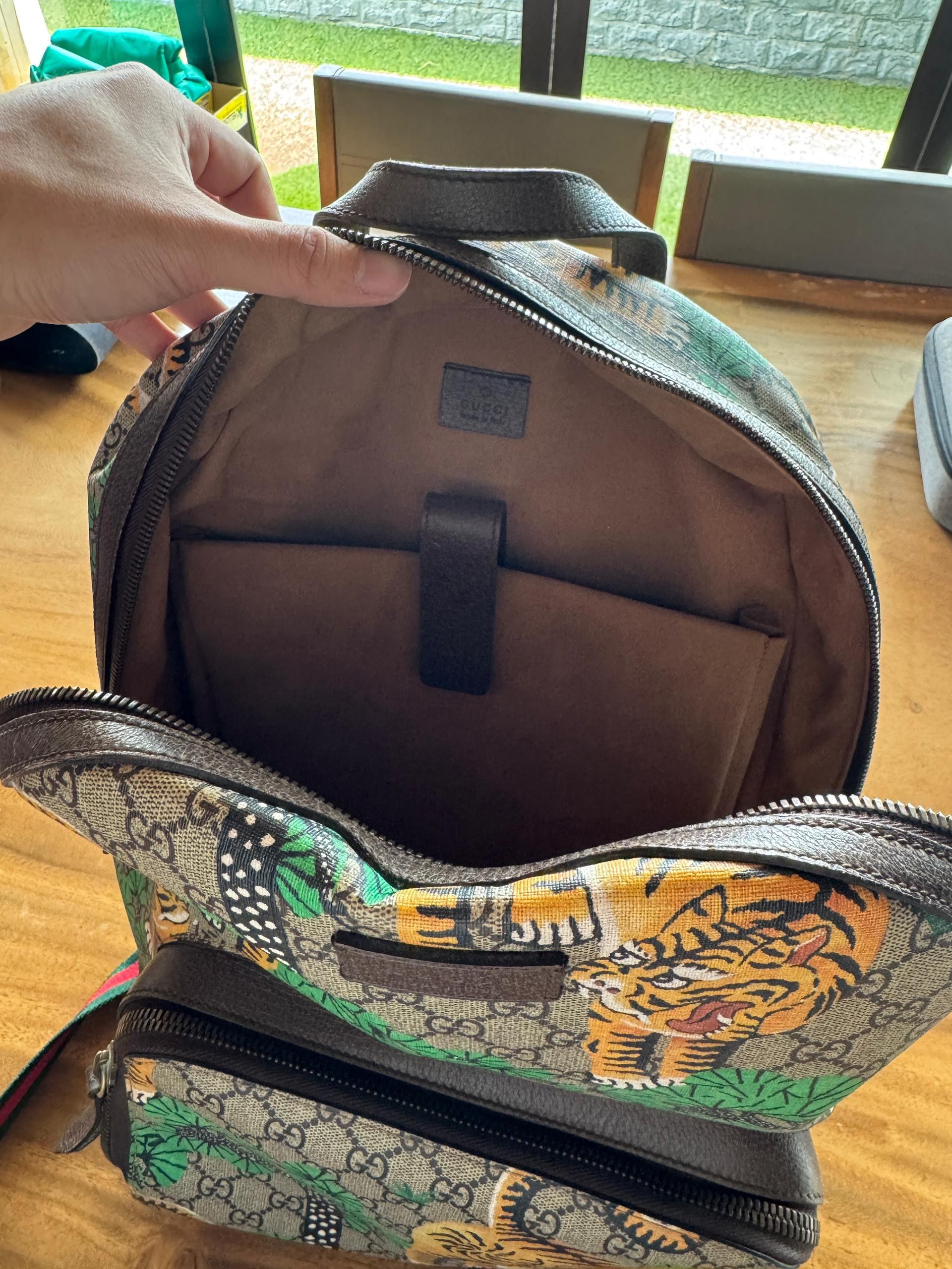 Gucci Gucci Bengal Tiger Backpack Size ONE SIZE - 4 Thumbnail