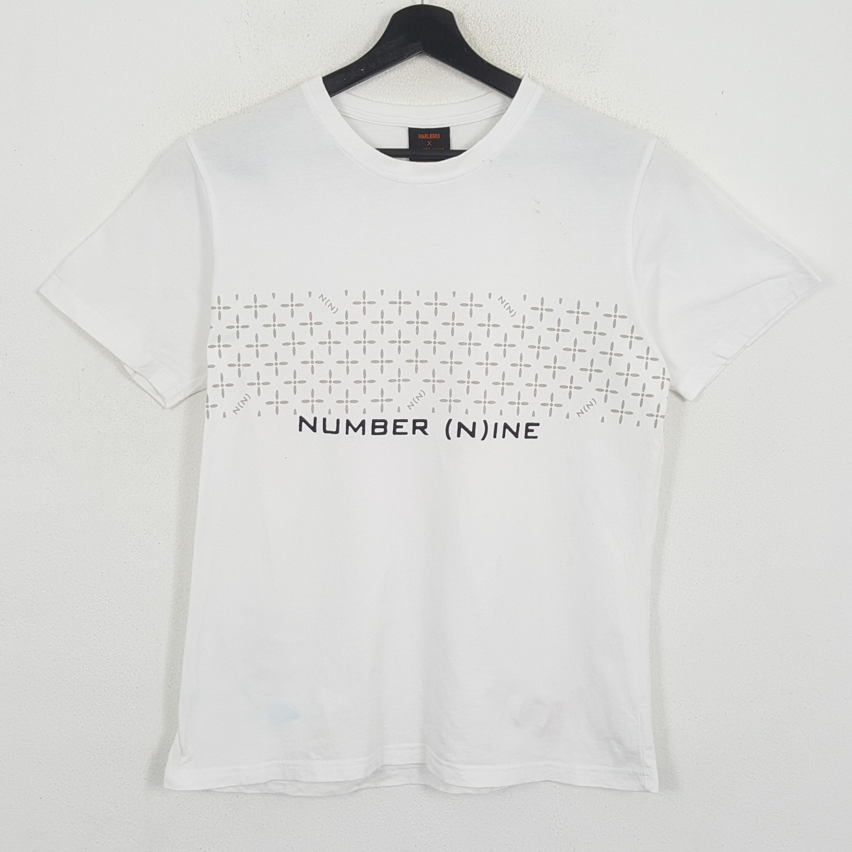 image of Number N Ine x Vintage Number Nine Streetwear Style Tshirt in White (Size Medium)