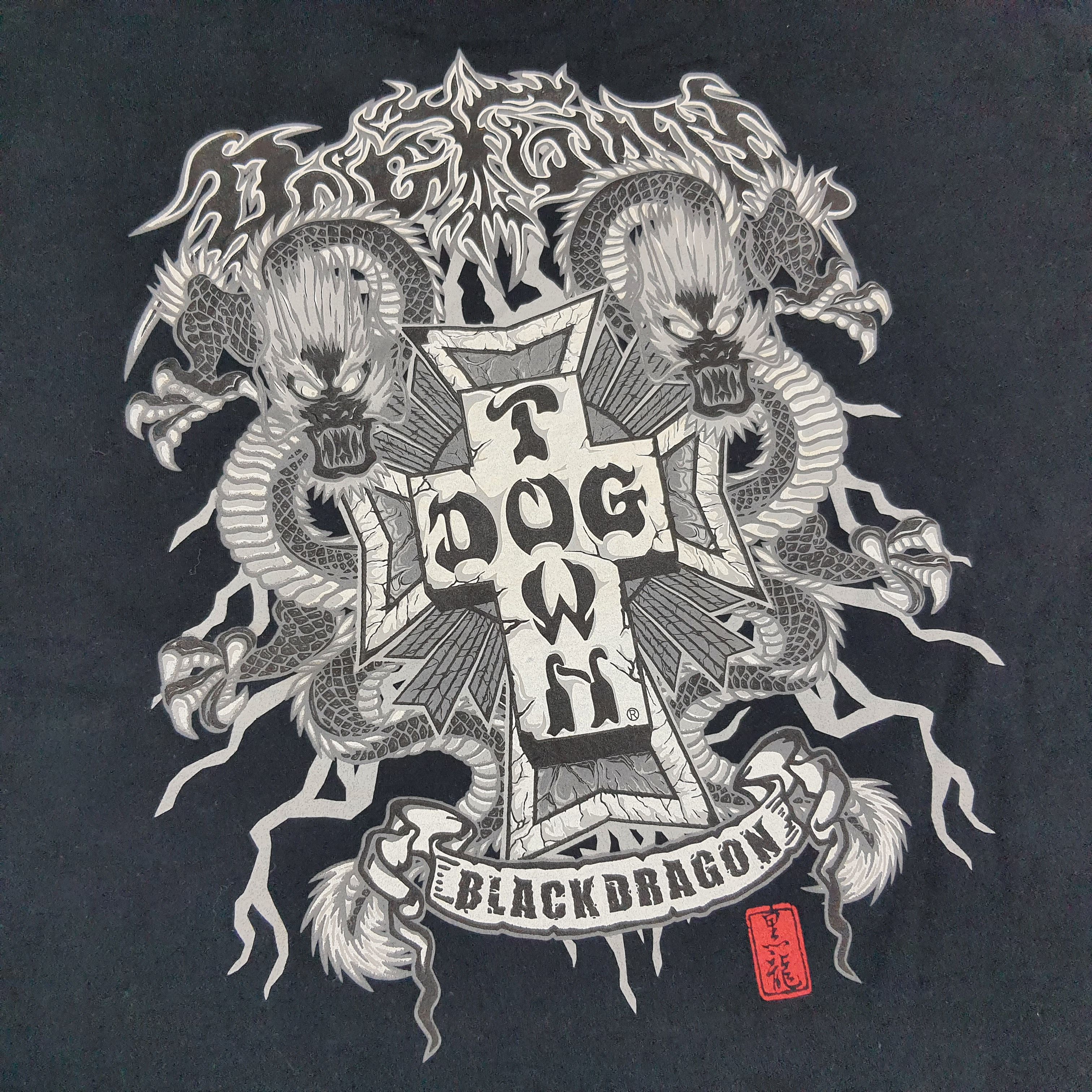 Dogtown × Vintage Vintage DogTown Skate T-shirt Size US XL / EU 56 / 4 - 2 Thumbnail