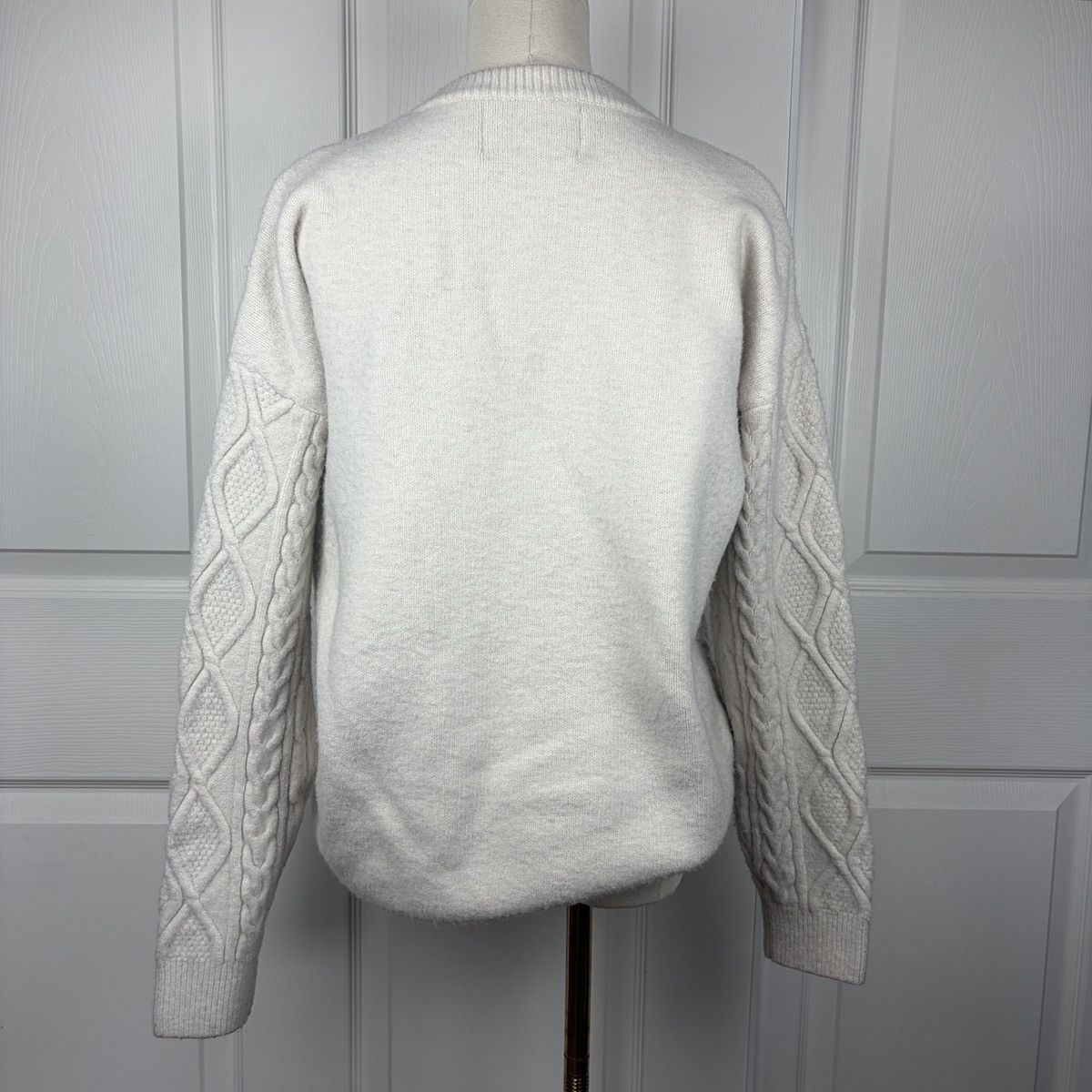 Other Aelfric Eden cream cable knit sweater Size S / US 4 / IT 40 - 2 Thumbnail