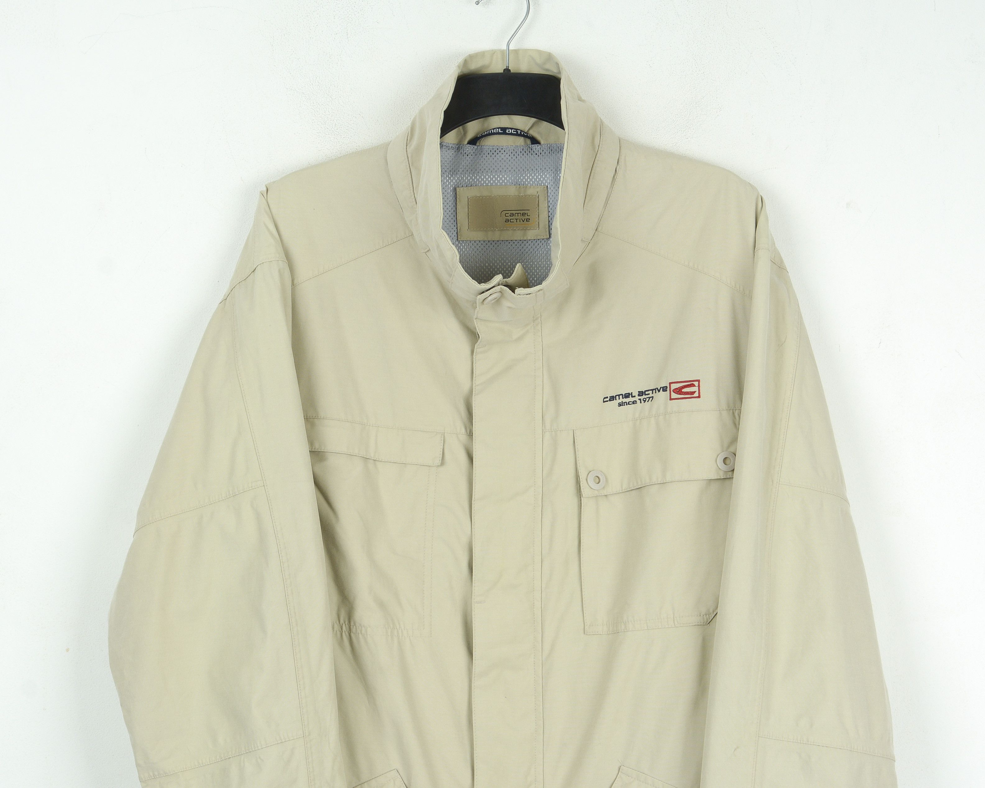 Camel × camel active Jacket 2XL Windbreaker US 46 Lightweight Full Zip Coat Top Size US XXL / EU 58 / 5 - 2 Thumbnail
