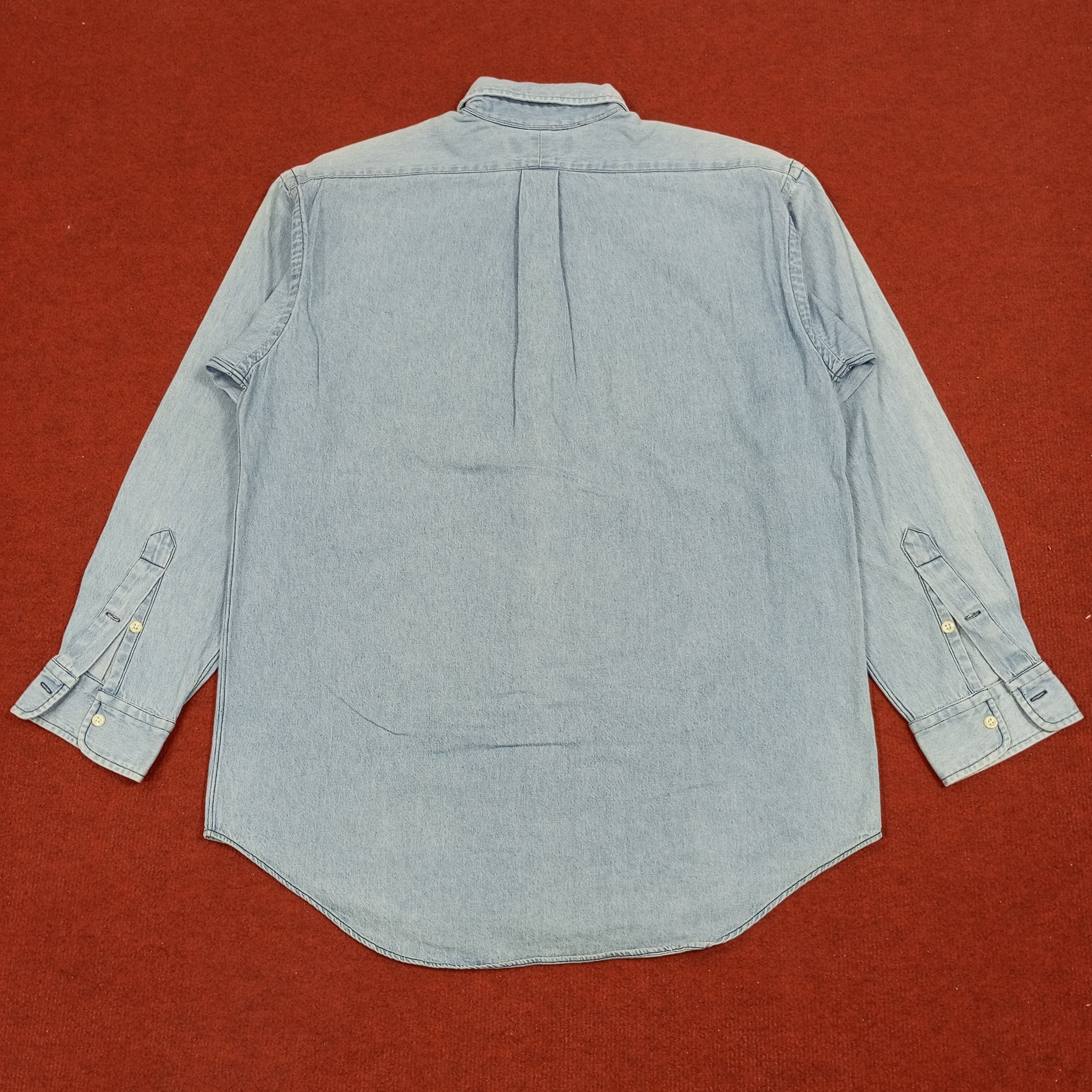 Ralph Lauren × Vintage Ralph Lauren Fashion Brand Small Logo Design Shirt Size US S / EU 44-46 / 1 - 3 Thumbnail