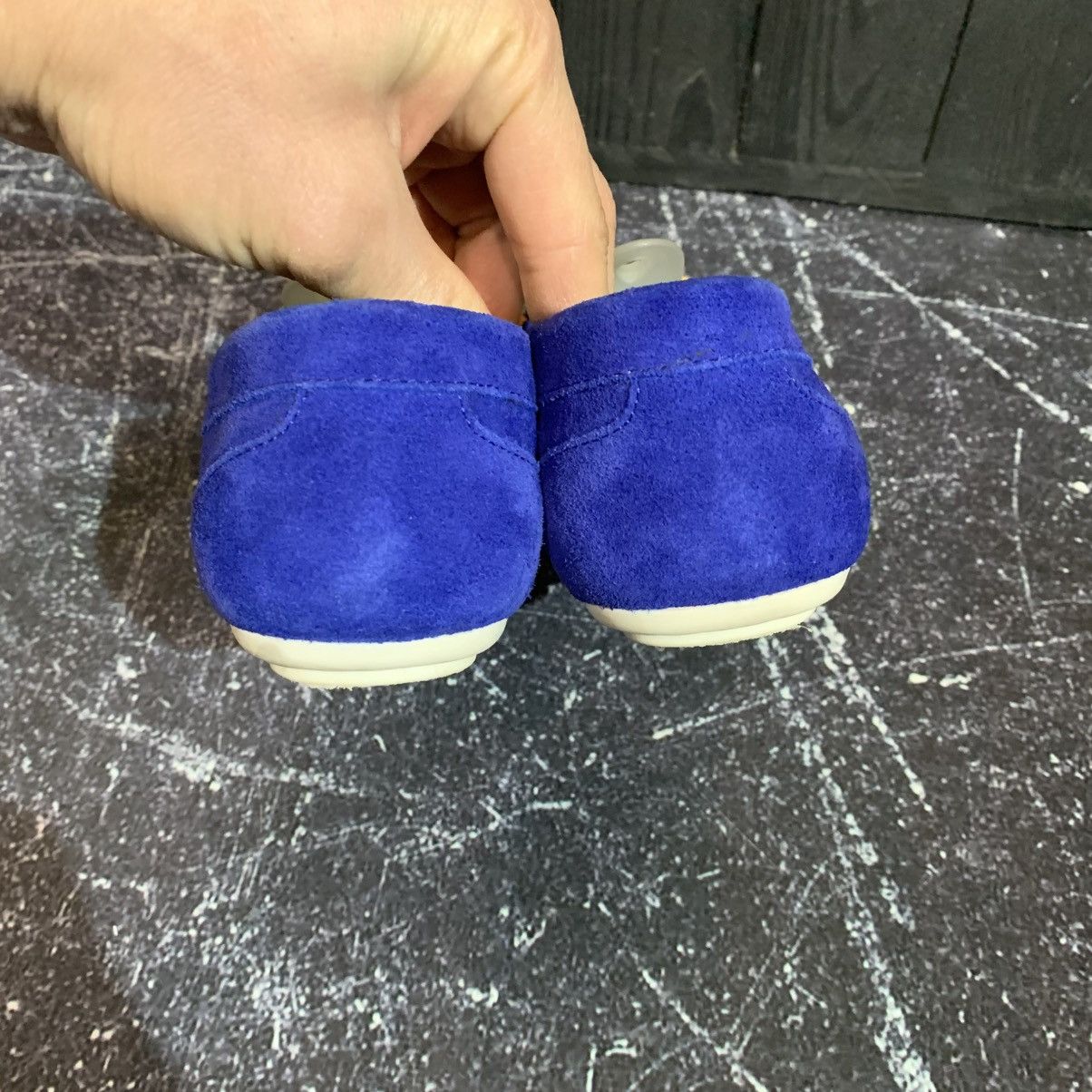 Moschino Moschino Blue Suede Moccasins Loafers Size 35 EU 22 CM Size US 5 / IT 35 - 7 Thumbnail
