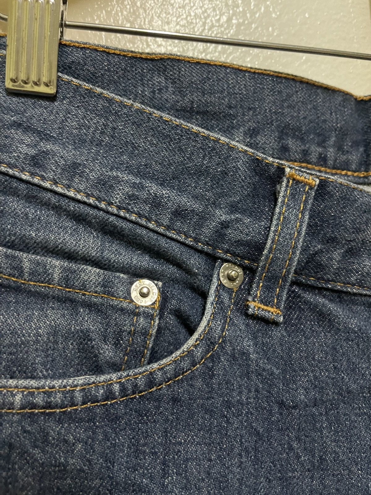 Helmut Lang × Vintage Helmut Lang Blue Jeans Size US 30 / EU 46 - 8 Thumbnail