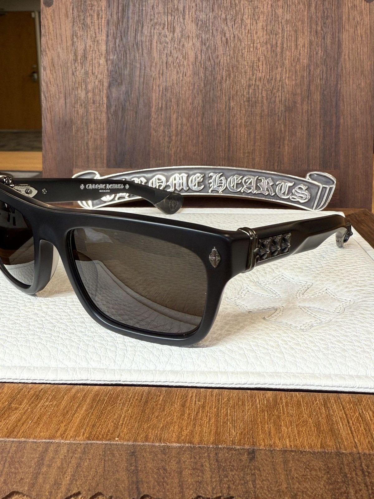 Chrome Hearts Chrome Hearts Sluss Bussin II Sunglasses Size ONE SIZE - 4 Thumbnail