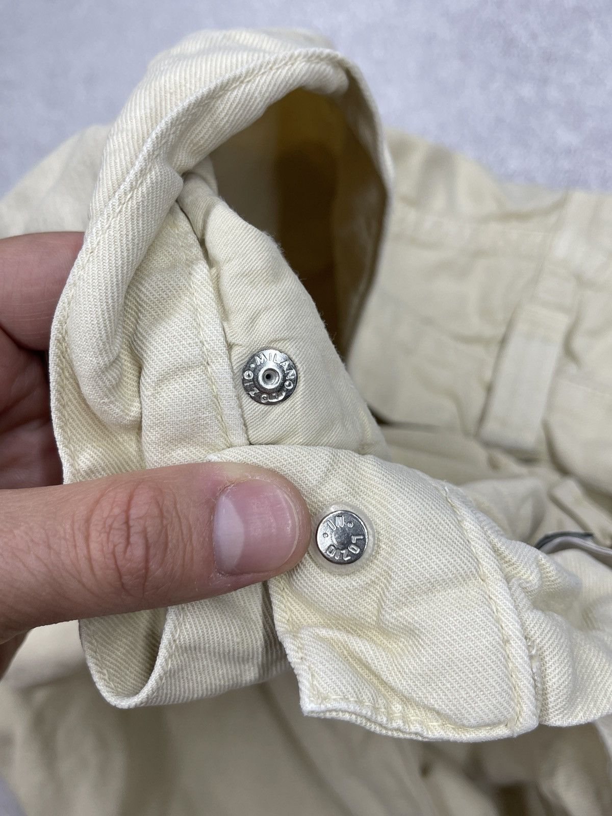Dolce & Gabbana Vintage Dolce Gabbana Pants Beige Italy Lampo Size M Size US 32 / EU 48 - 15 Thumbnail