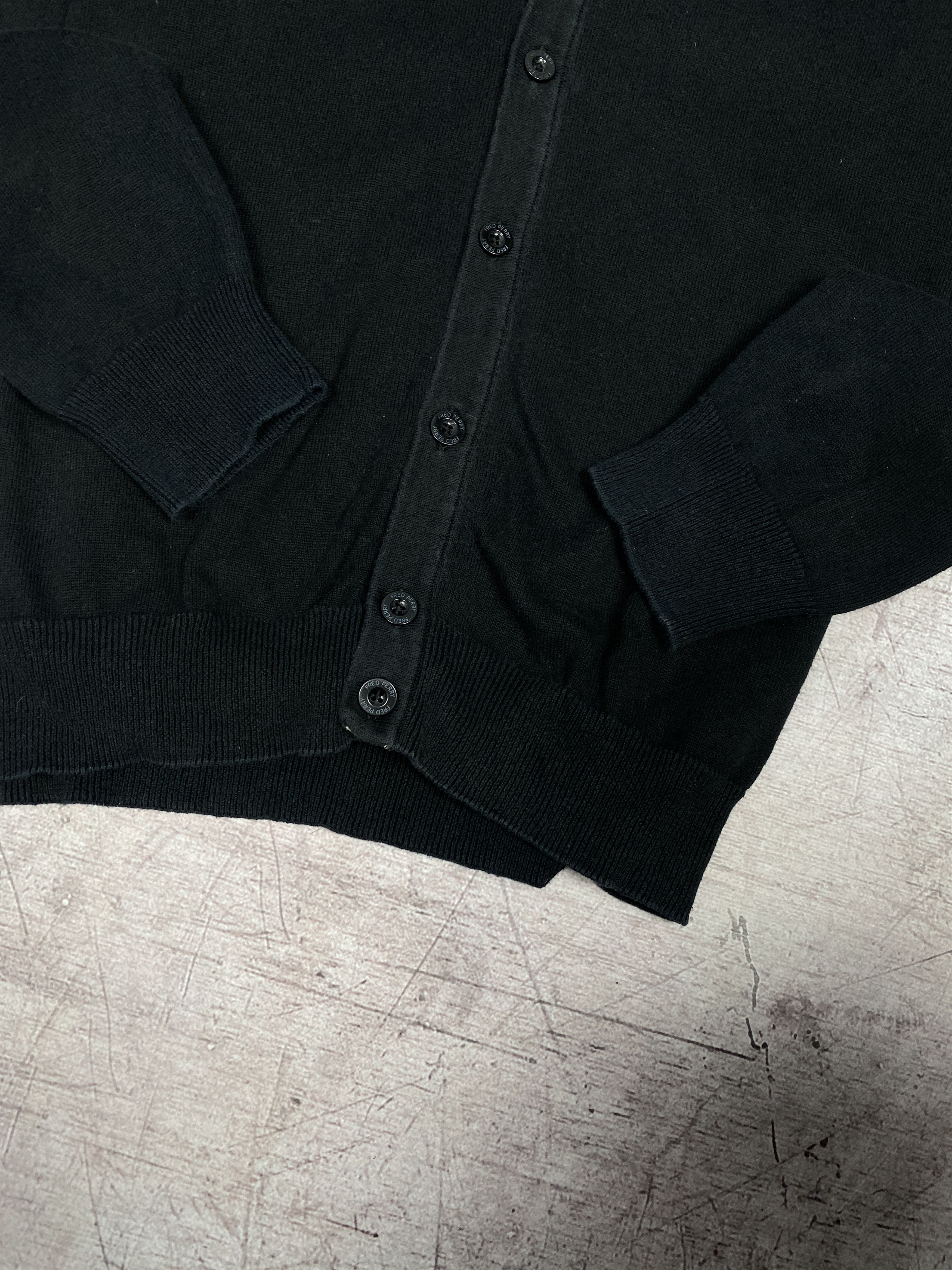 Fred Perry × Vintage Fred Perry Vintage Mens Cardigan Sweater Size US M / EU 48-50 / 2 - 3 Thumbnail