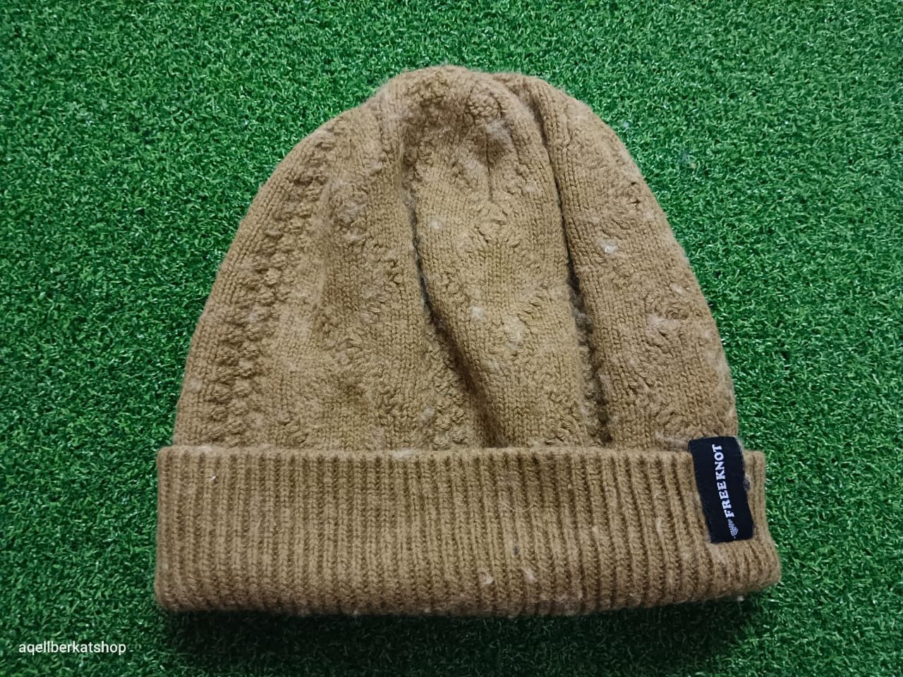 Japanese Brand FREE KNOT Japan Beanie Size ONE SIZE - 2 Thumbnail
