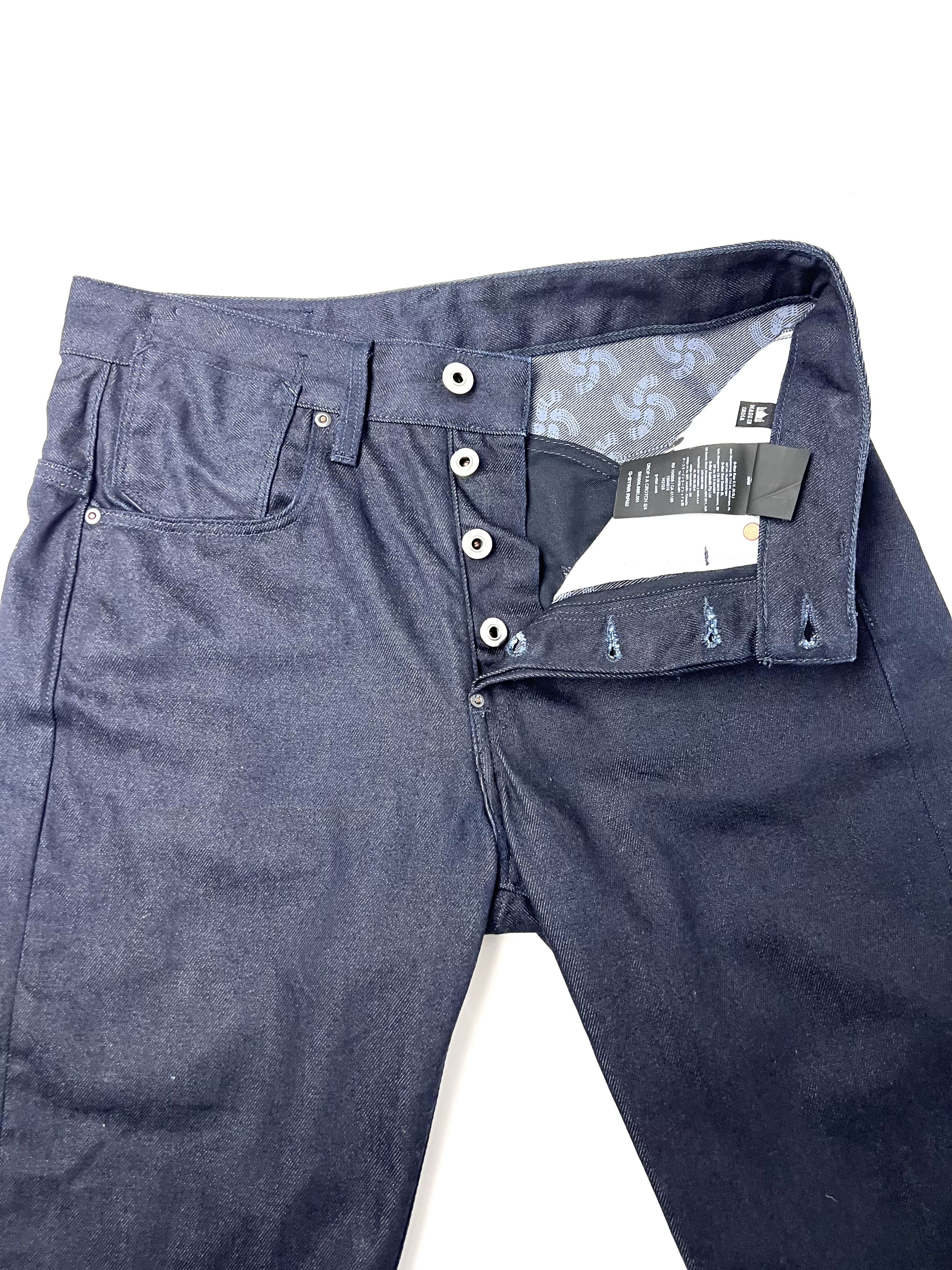 G-Star × Pharrell NEW, G-STAR ORIGINALS RAW LOW CROTCH DENIM SHORTS Size US 30 / EU 46 - 11 Thumbnail